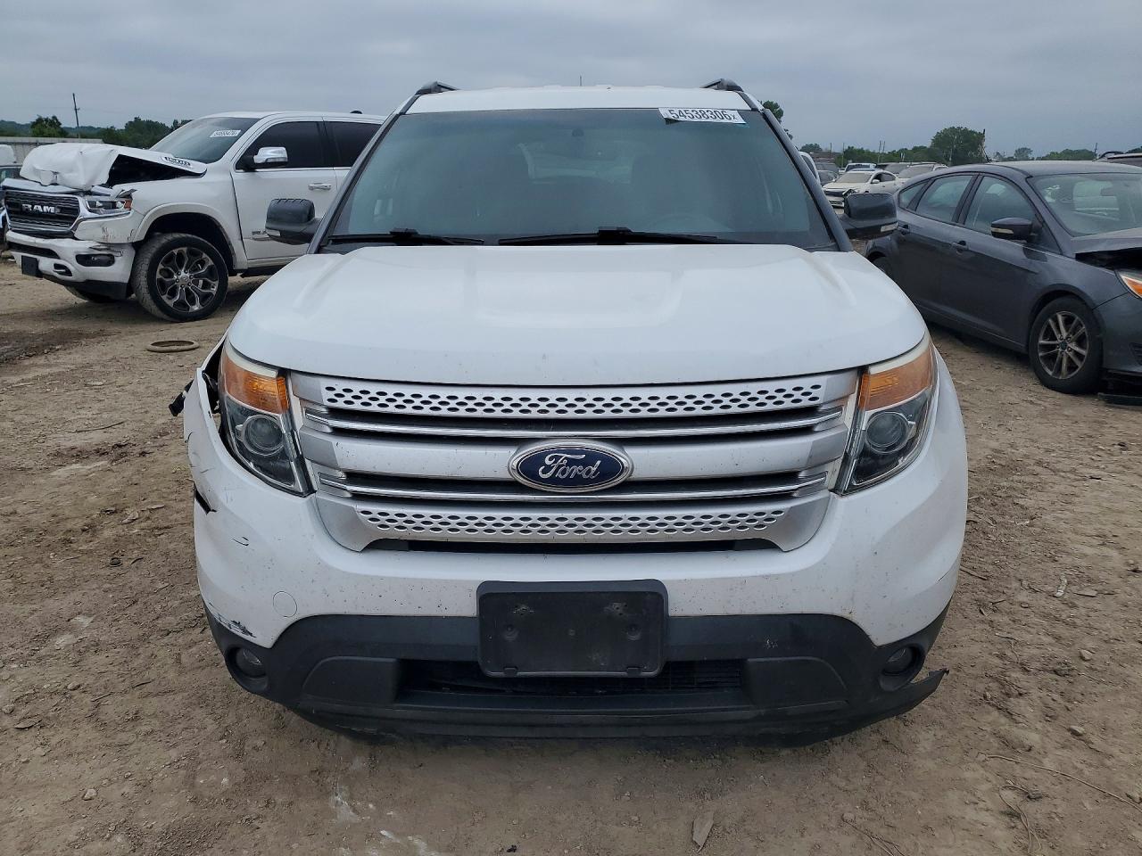 2015 Ford Explorer White vin: 1FM5K7D83FGC65113
