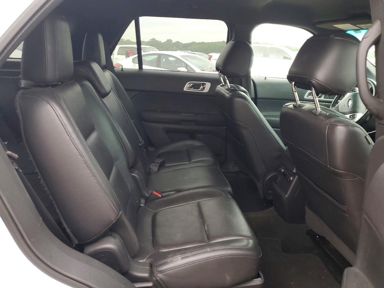 2015 Ford Explorer White vin: 1FM5K7D83FGC65113