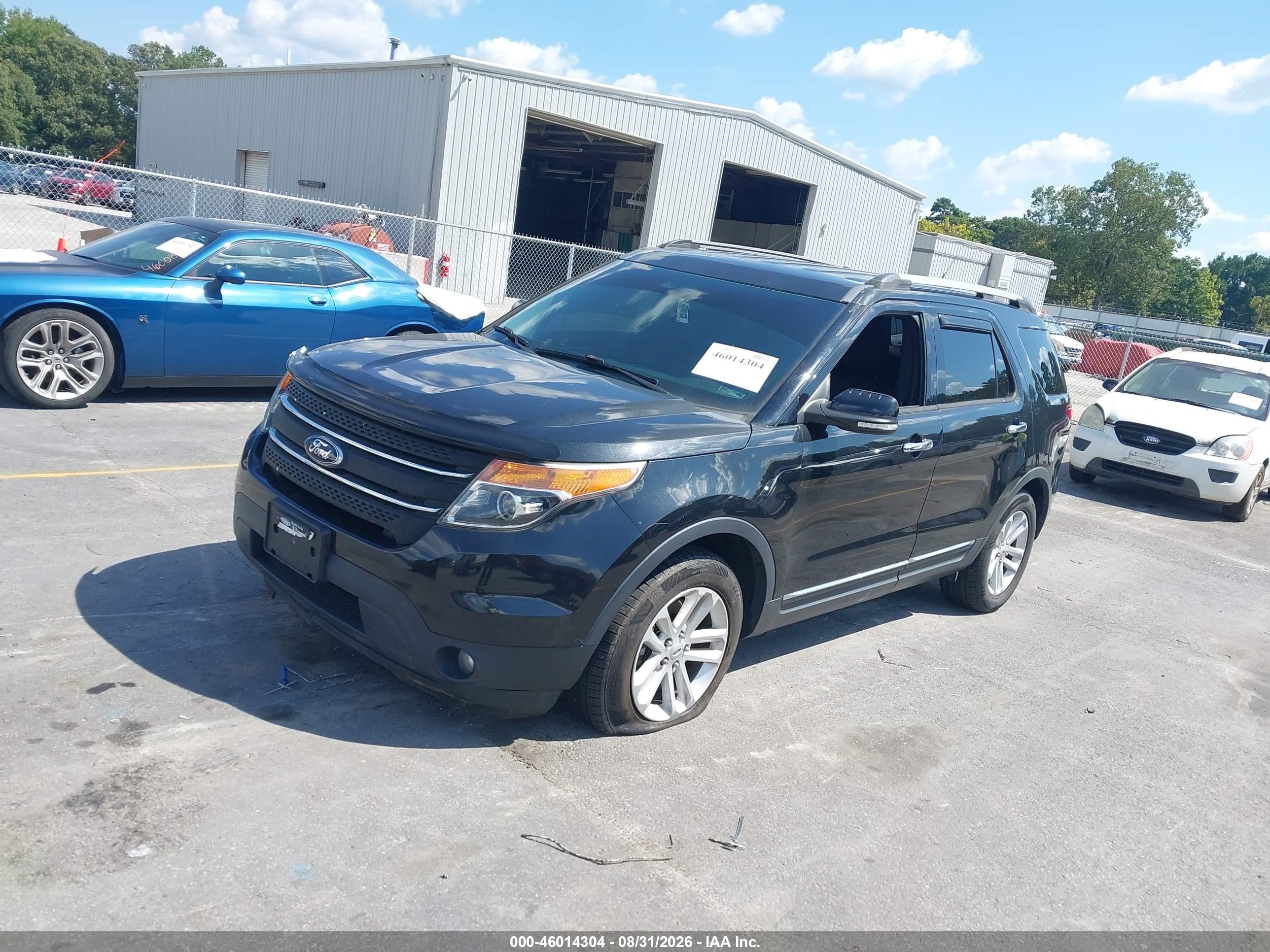 2015 Ford Explorer Xlt Black vin: 1FM5K7D83FGC69159