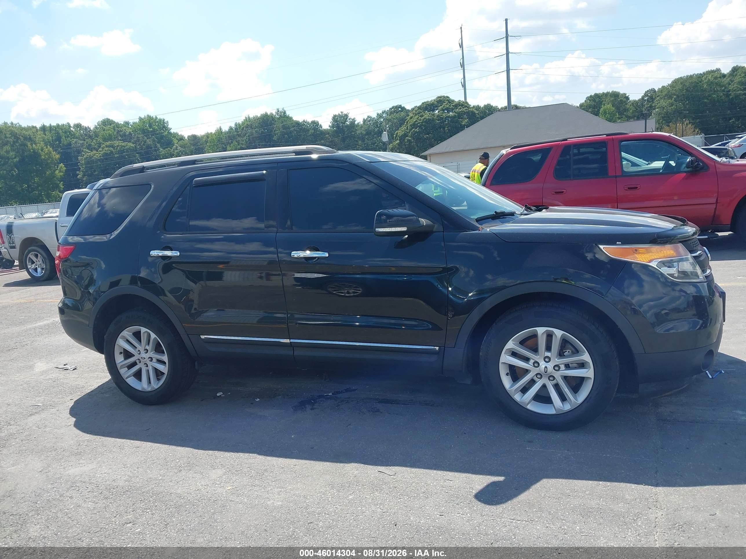 2015 Ford Explorer Xlt Black vin: 1FM5K7D83FGC69159