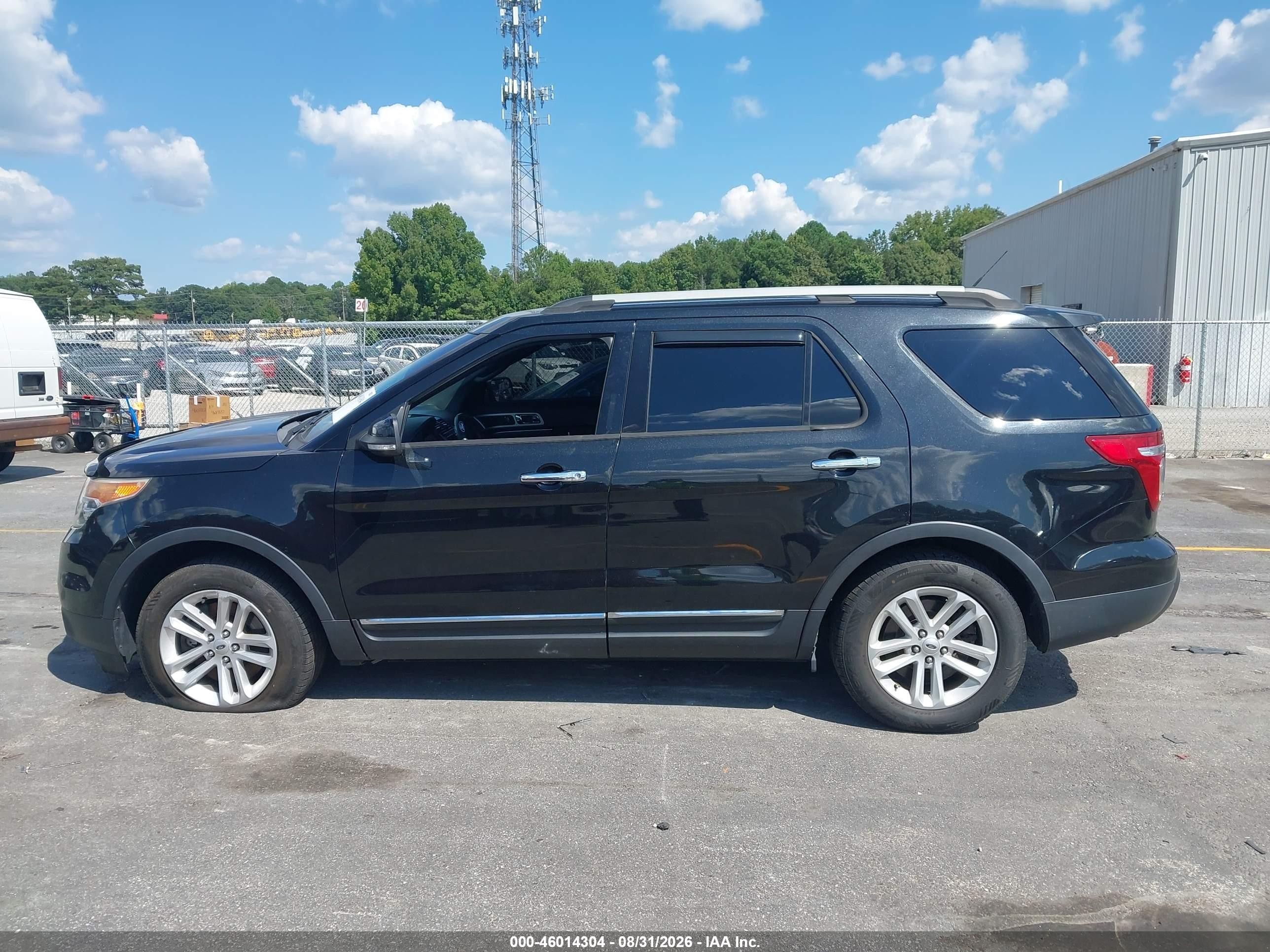 2015 Ford Explorer Xlt Black vin: 1FM5K7D83FGC69159