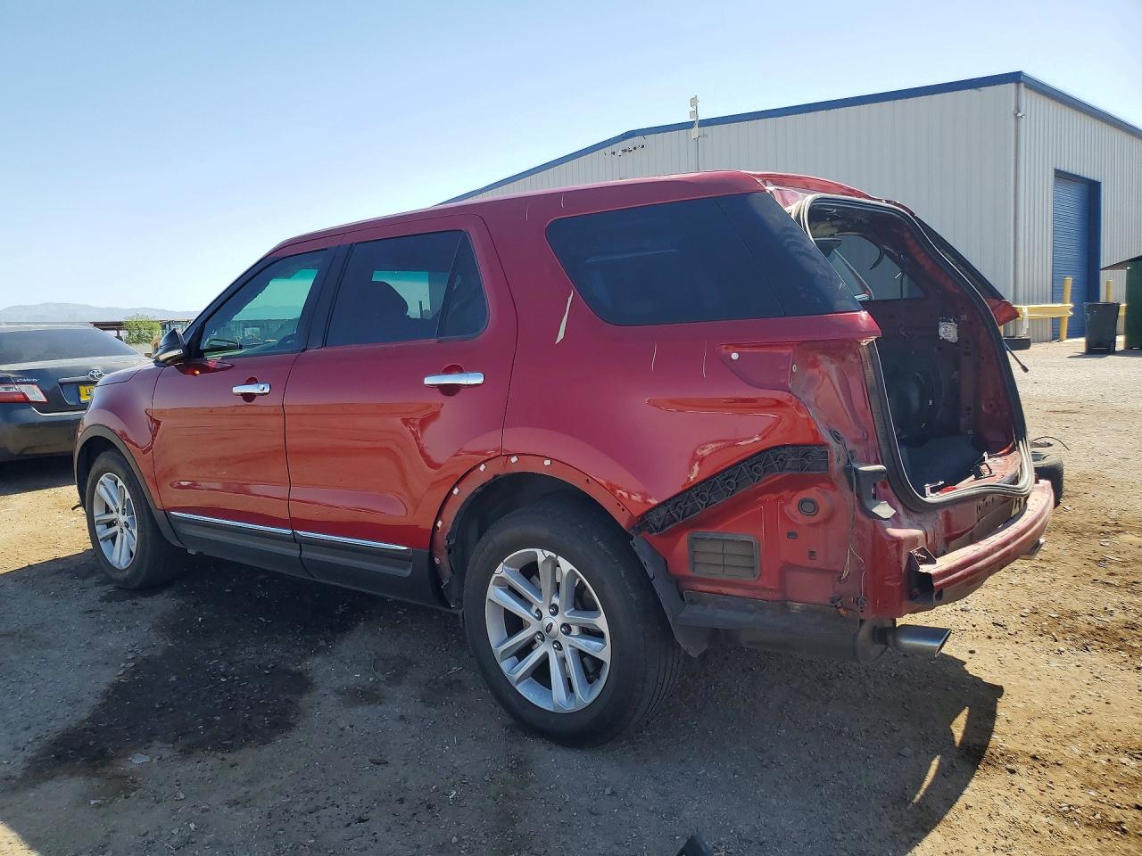 2015 Ford Explorer Xlt Maroon vin: 1FM5K7D83FGC69646