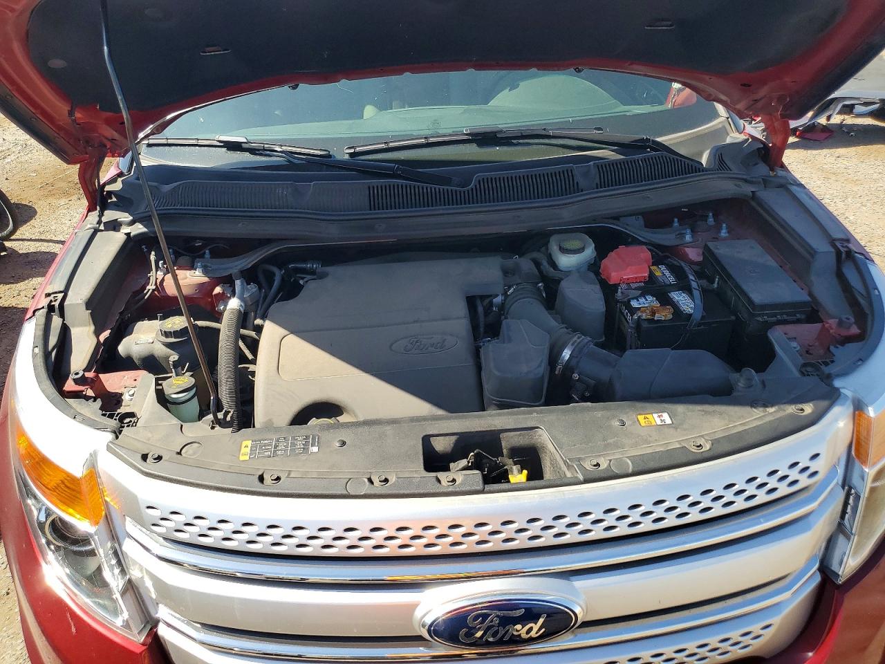 2015 Ford Explorer Xlt Maroon vin: 1FM5K7D83FGC69646