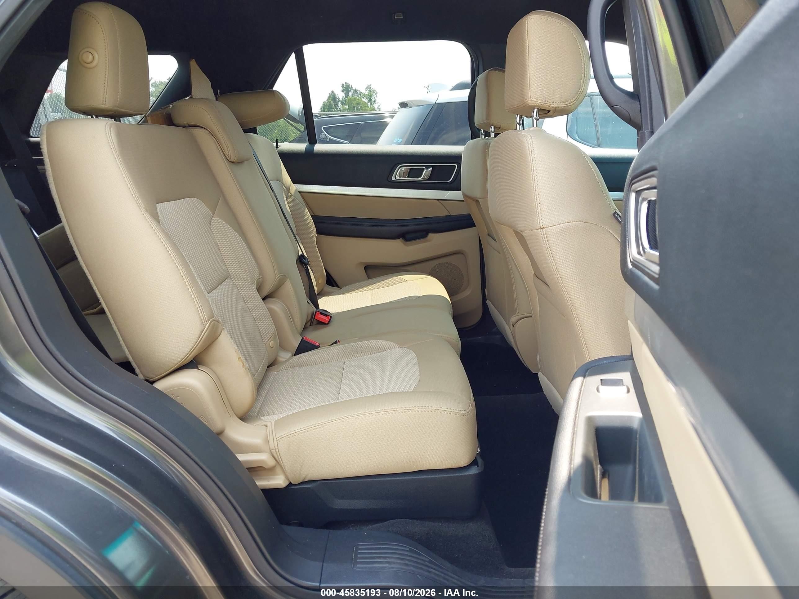 2016 Ford Explorer Xlt Gray vin: 1FM5K7D83GGA42345