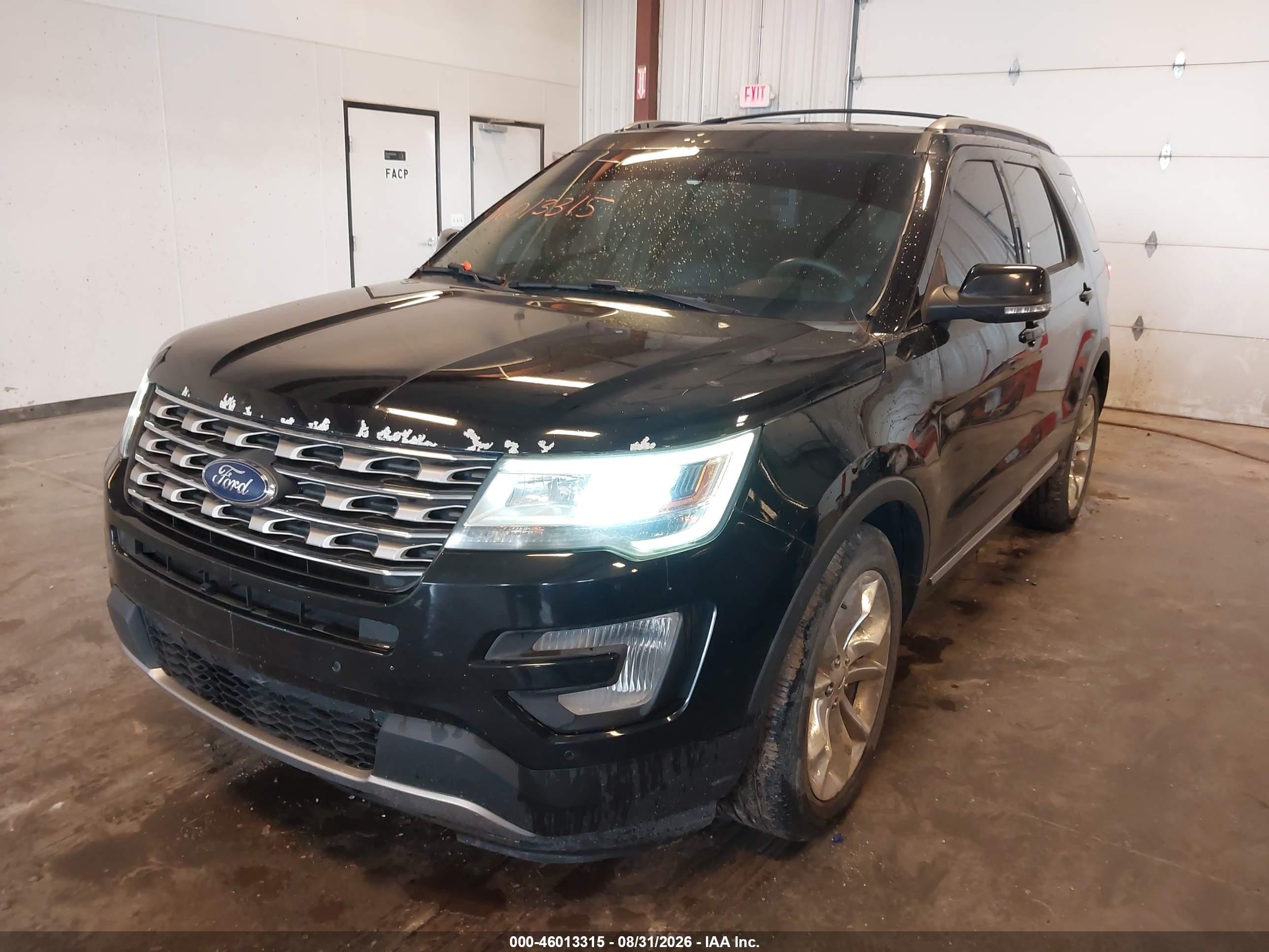 2016 Ford Explorer Xlt Black vin: 1FM5K7D83GGB11244