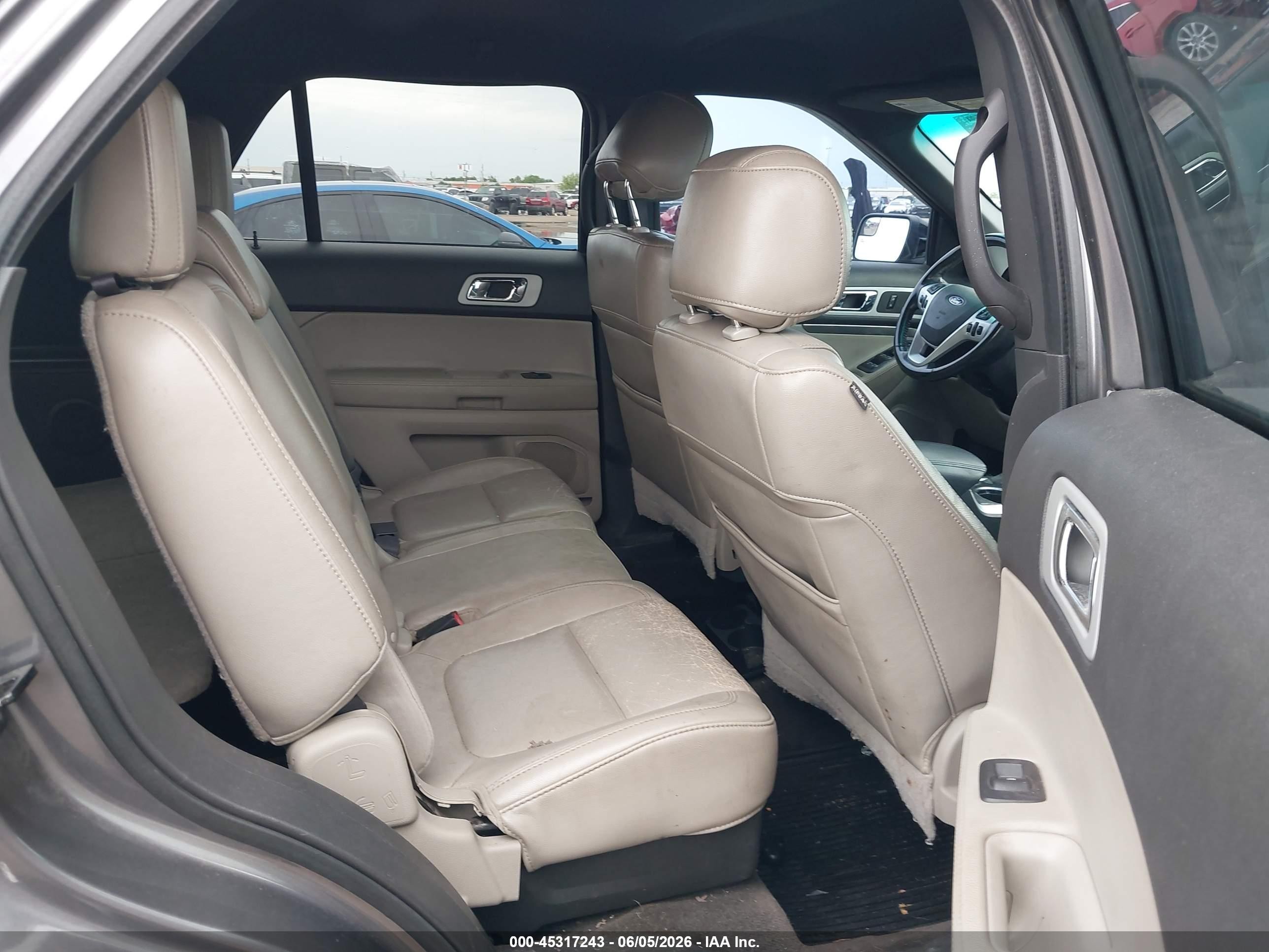 2013 Ford Explorer Xlt Серый vin: 1FM5K7D84DGA11729