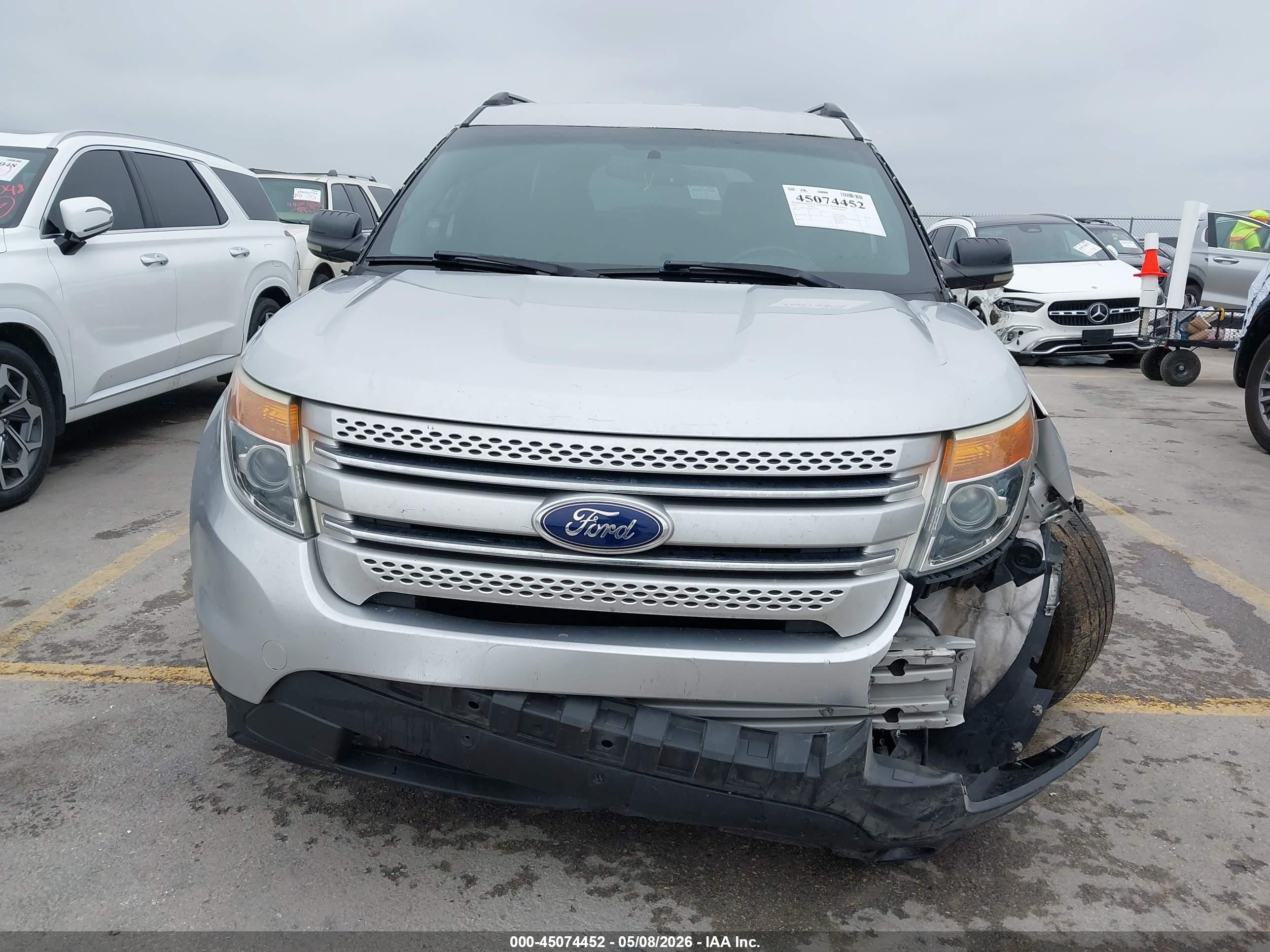 2013 Ford Explorer Xlt Silver vin: 1FM5K7D84DGA54175