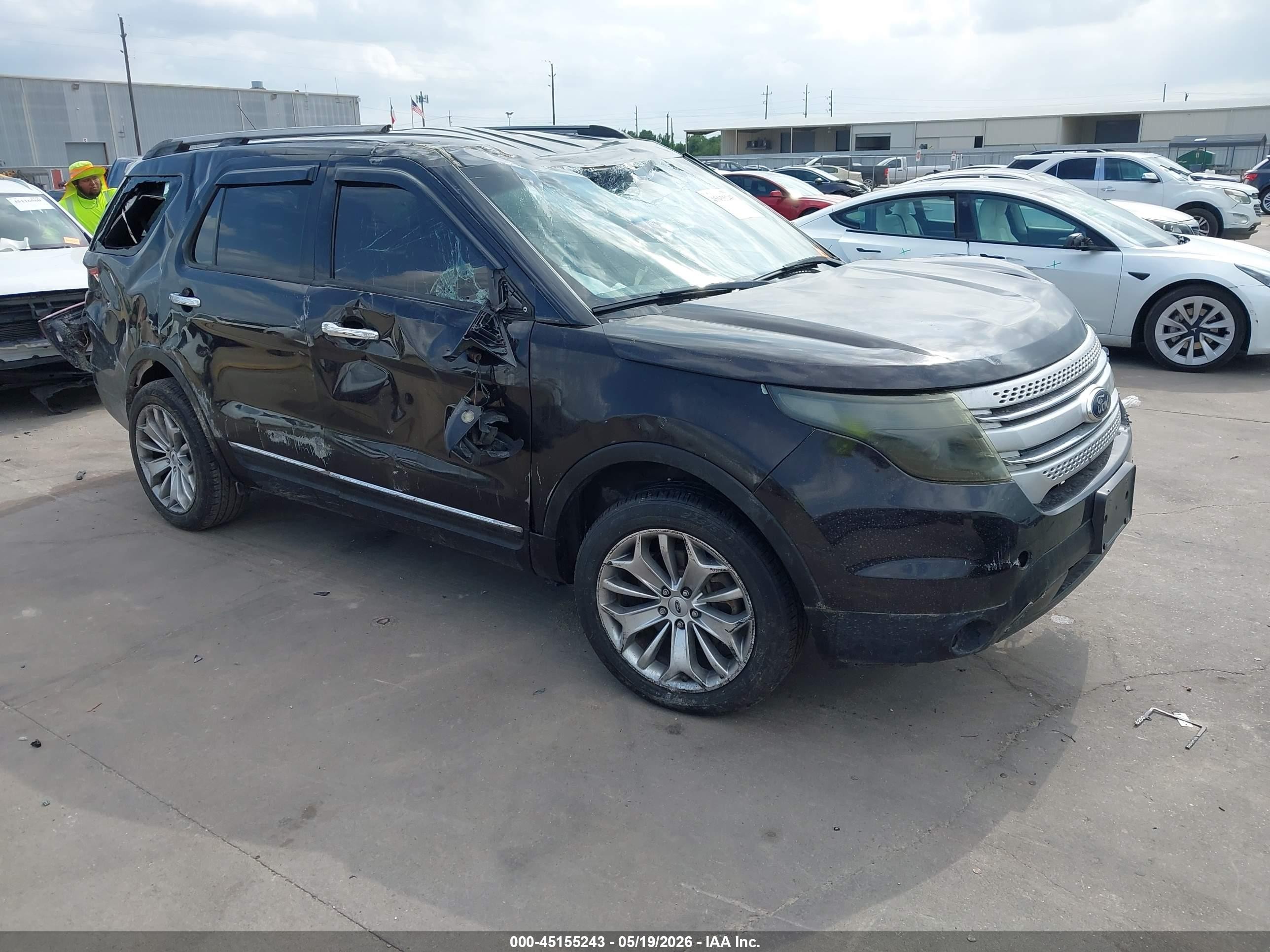 2013 Ford Explorer Xlt Черный vin: 1FM5K7D84DGA98242