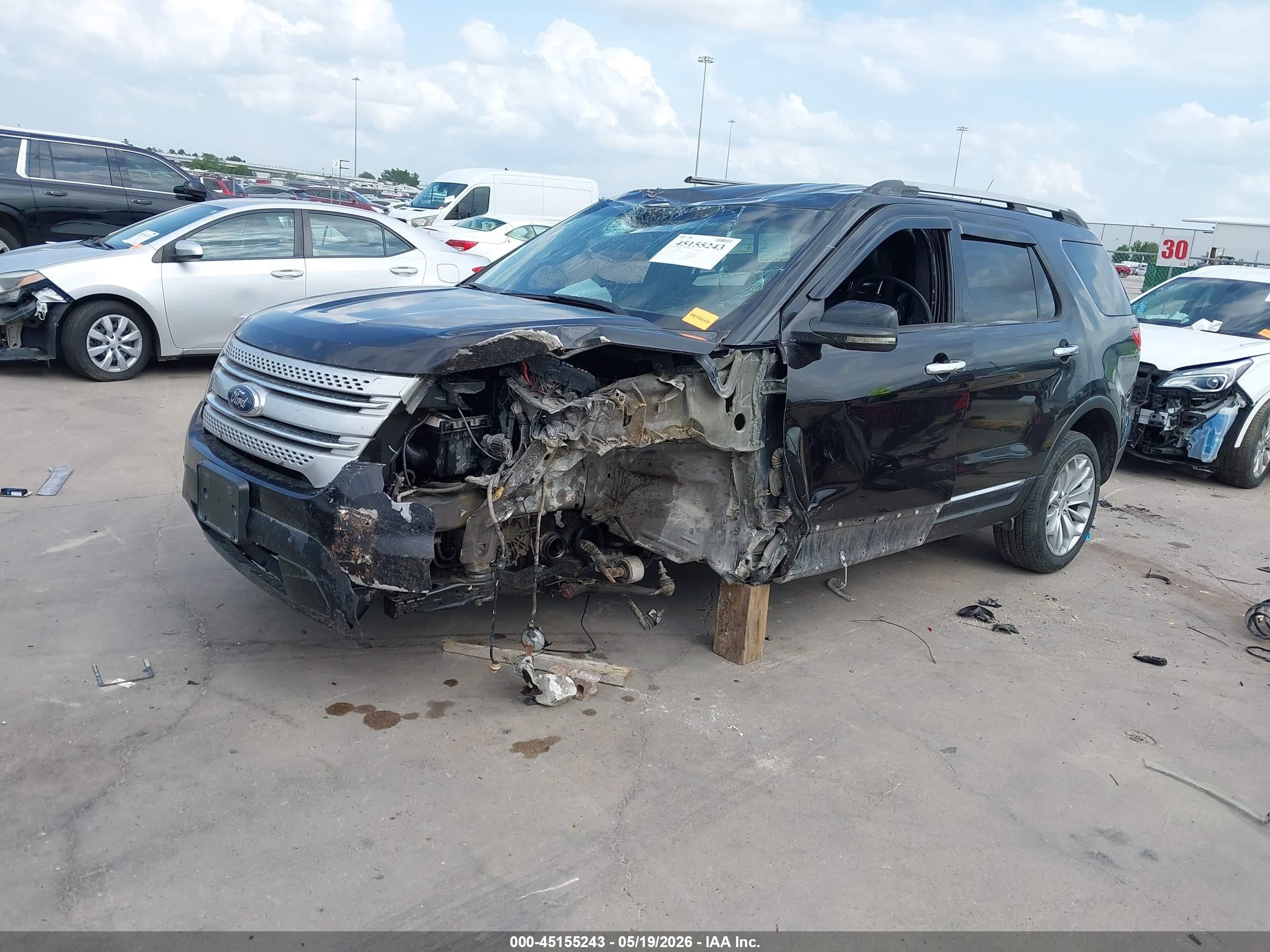 2013 Ford Explorer Xlt Black vin: 1FM5K7D84DGA98242