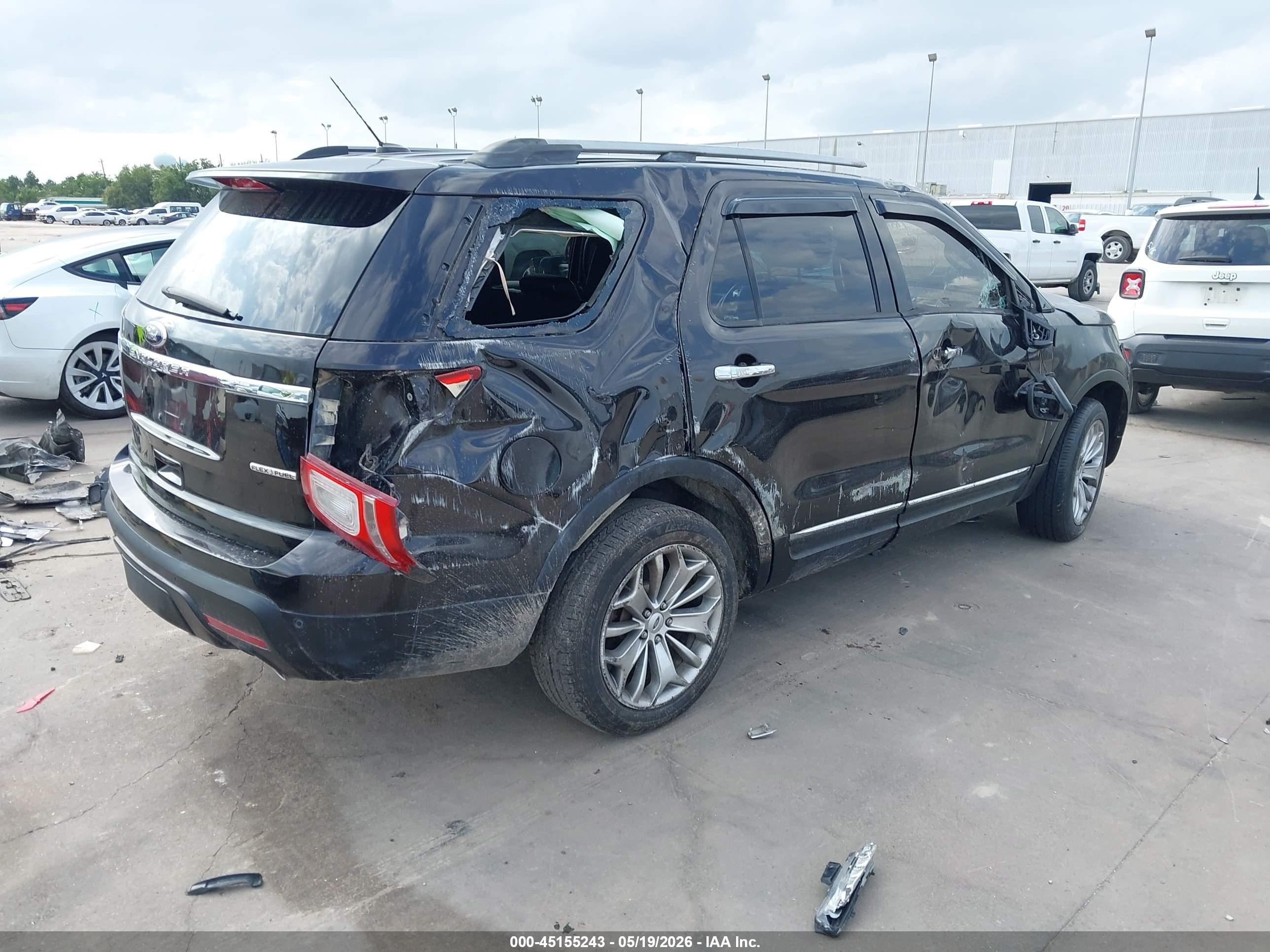 2013 Ford Explorer Xlt Black vin: 1FM5K7D84DGA98242