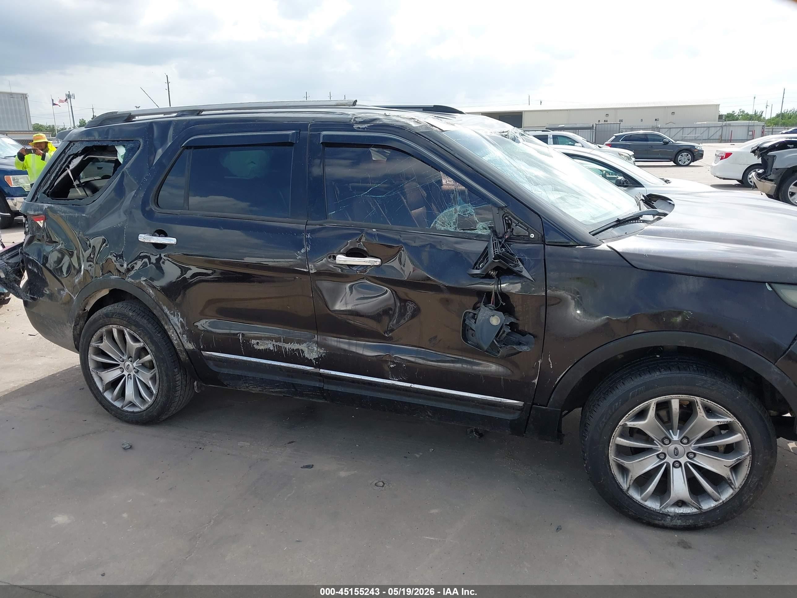 2013 Ford Explorer Xlt Black vin: 1FM5K7D84DGA98242