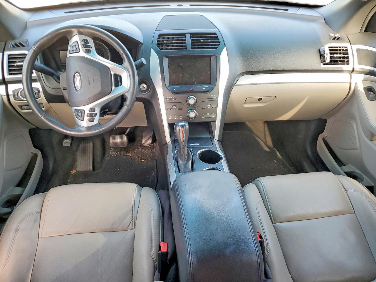 2013 Ford Explorer Xlt Gray vin: 1FM5K7D84DGA98516