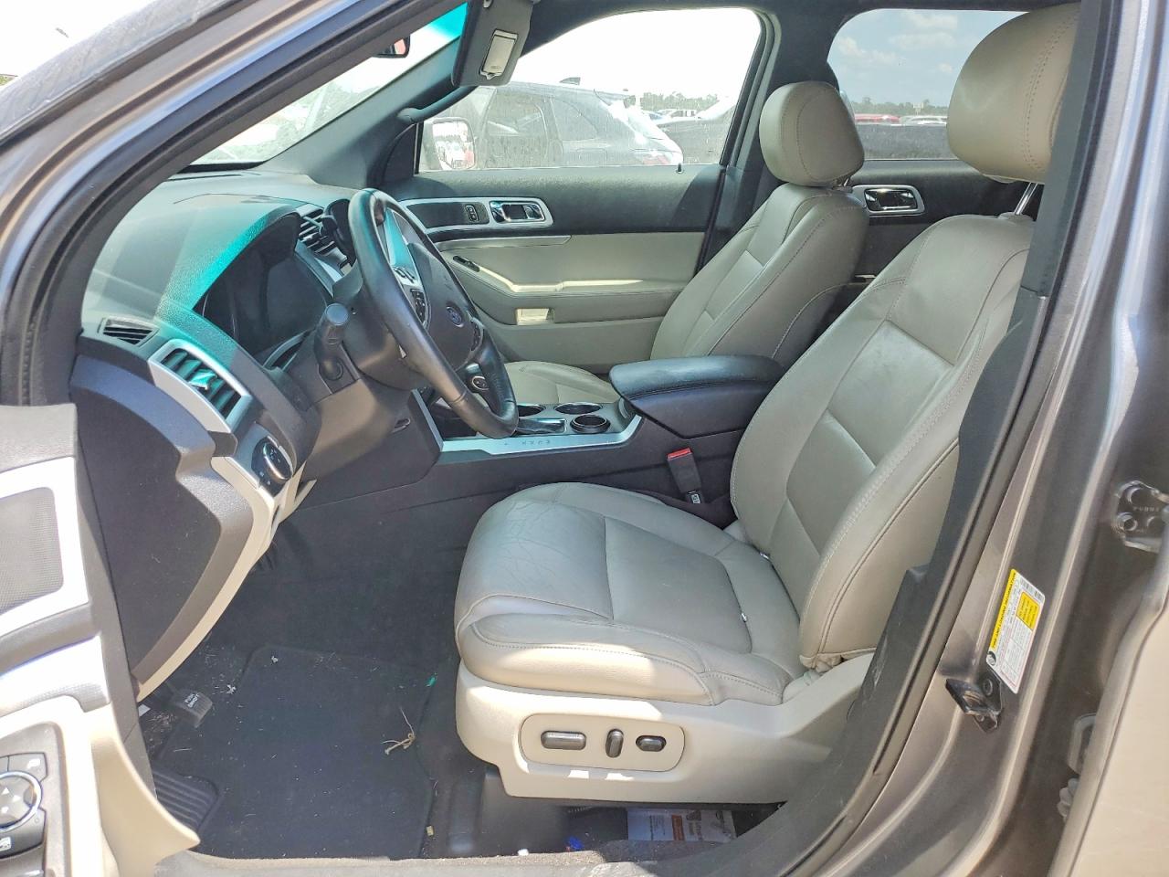 2013 Ford Explorer Xlt Gray vin: 1FM5K7D84DGA98516