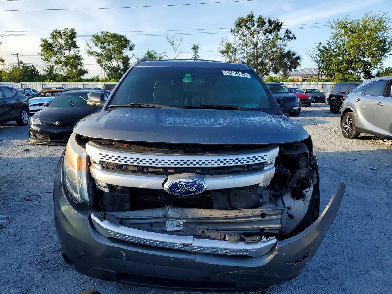 2013 Ford Explorer Xlt Серый vin: 1FM5K7D84DGB13290