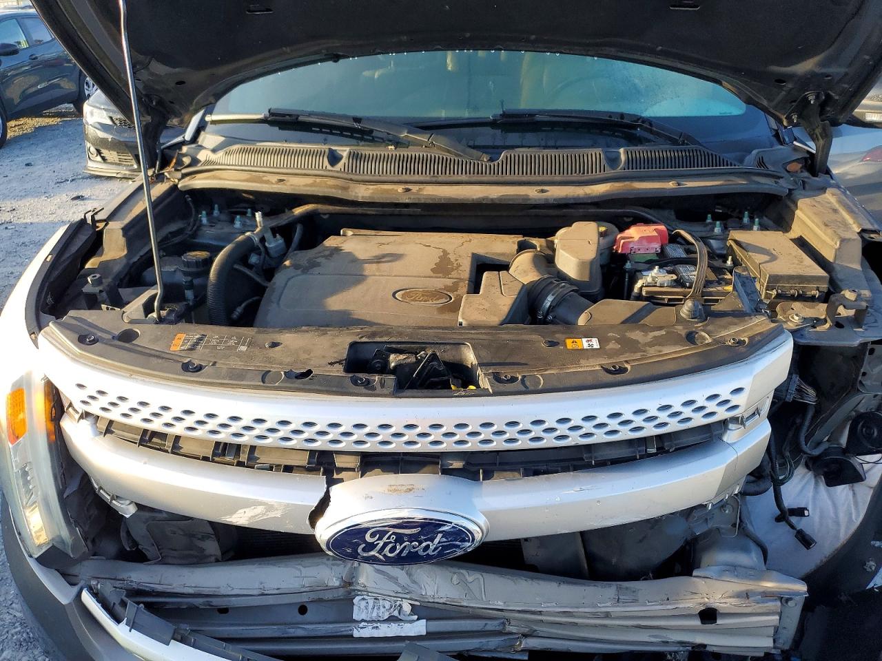 2013 Ford Explorer Xlt Серый vin: 1FM5K7D84DGB13290