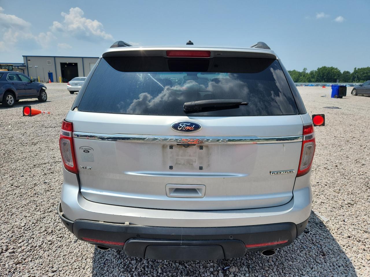 2013 Ford Explorer Xlt Silver vin: 1FM5K7D84DGB36925