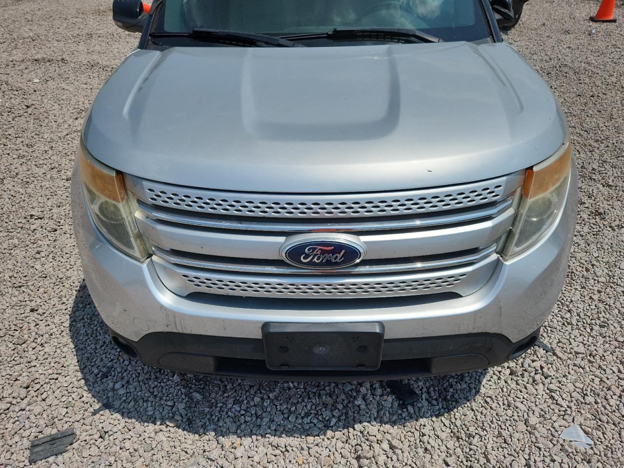 2013 Ford Explorer Xlt Silver vin: 1FM5K7D84DGB36925