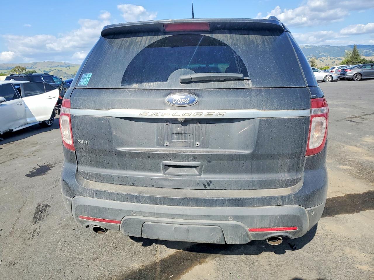 2014 Ford Explorer Xlt Black vin: 1FM5K7D84EGA33005