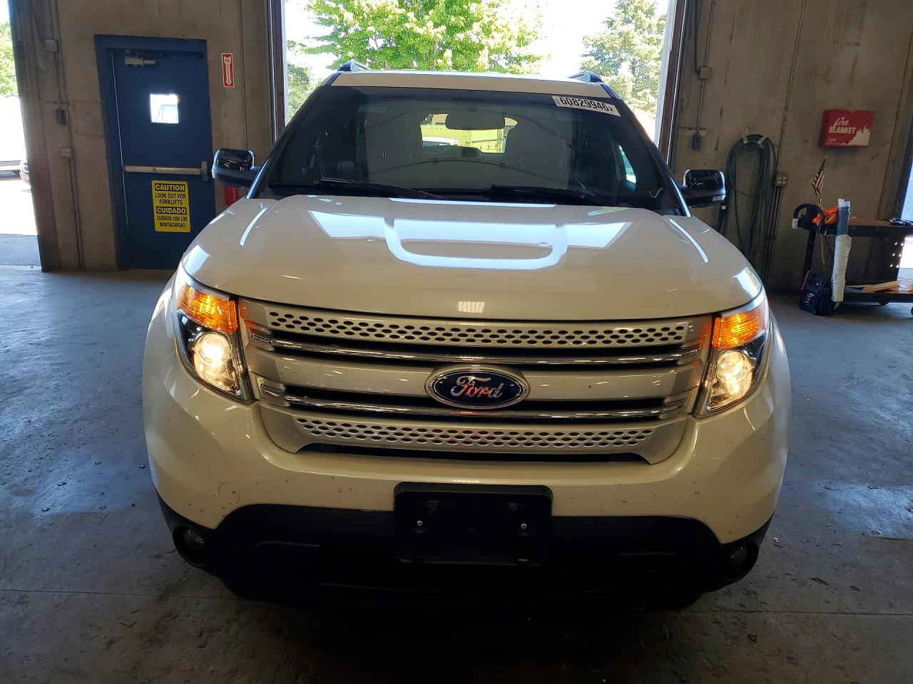 2014 Ford Explorer Xlt White vin: 1FM5K7D84EGA42125