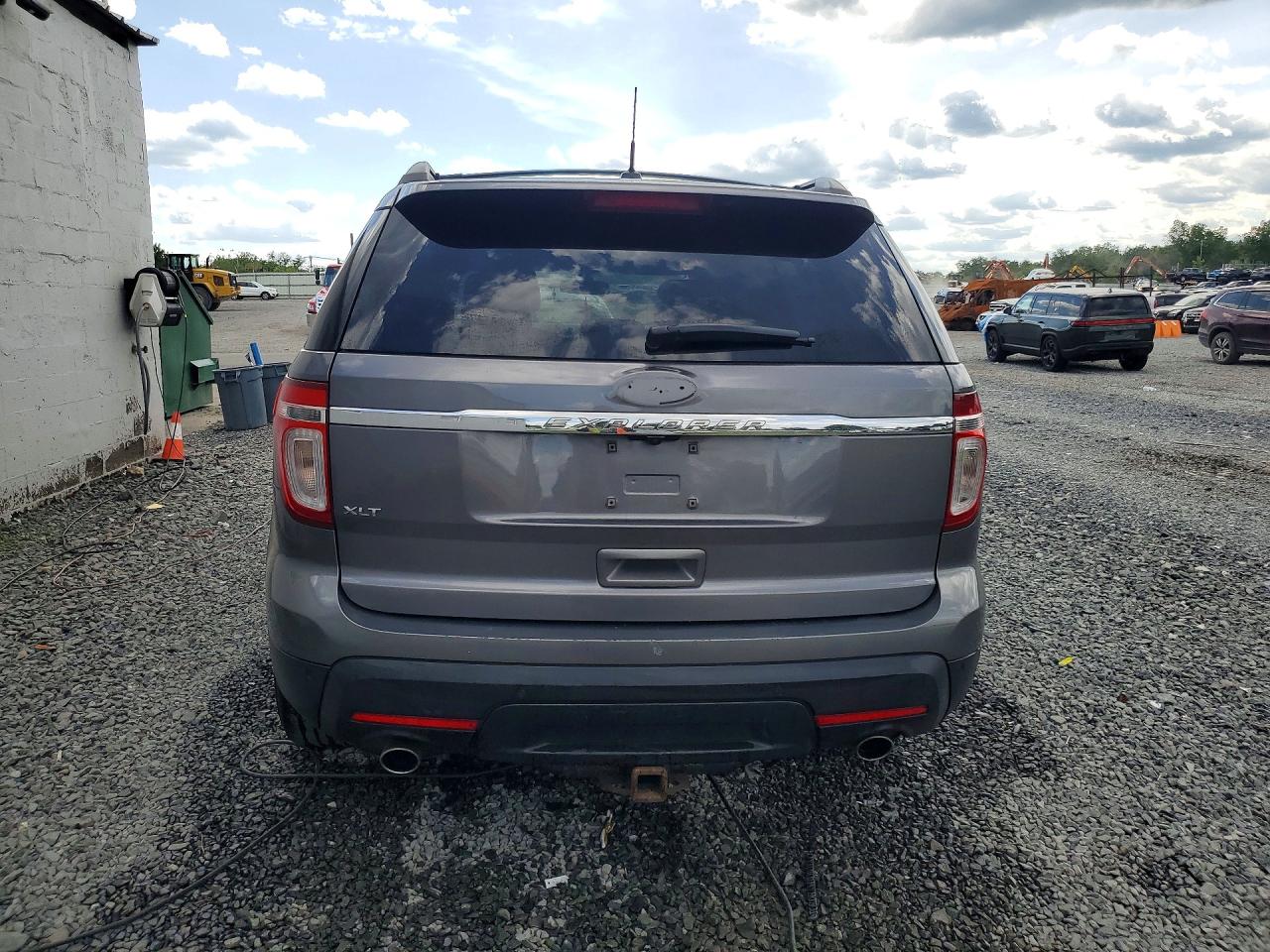 2014 Ford Explorer Xlt Gray vin: 1FM5K7D84EGB58781