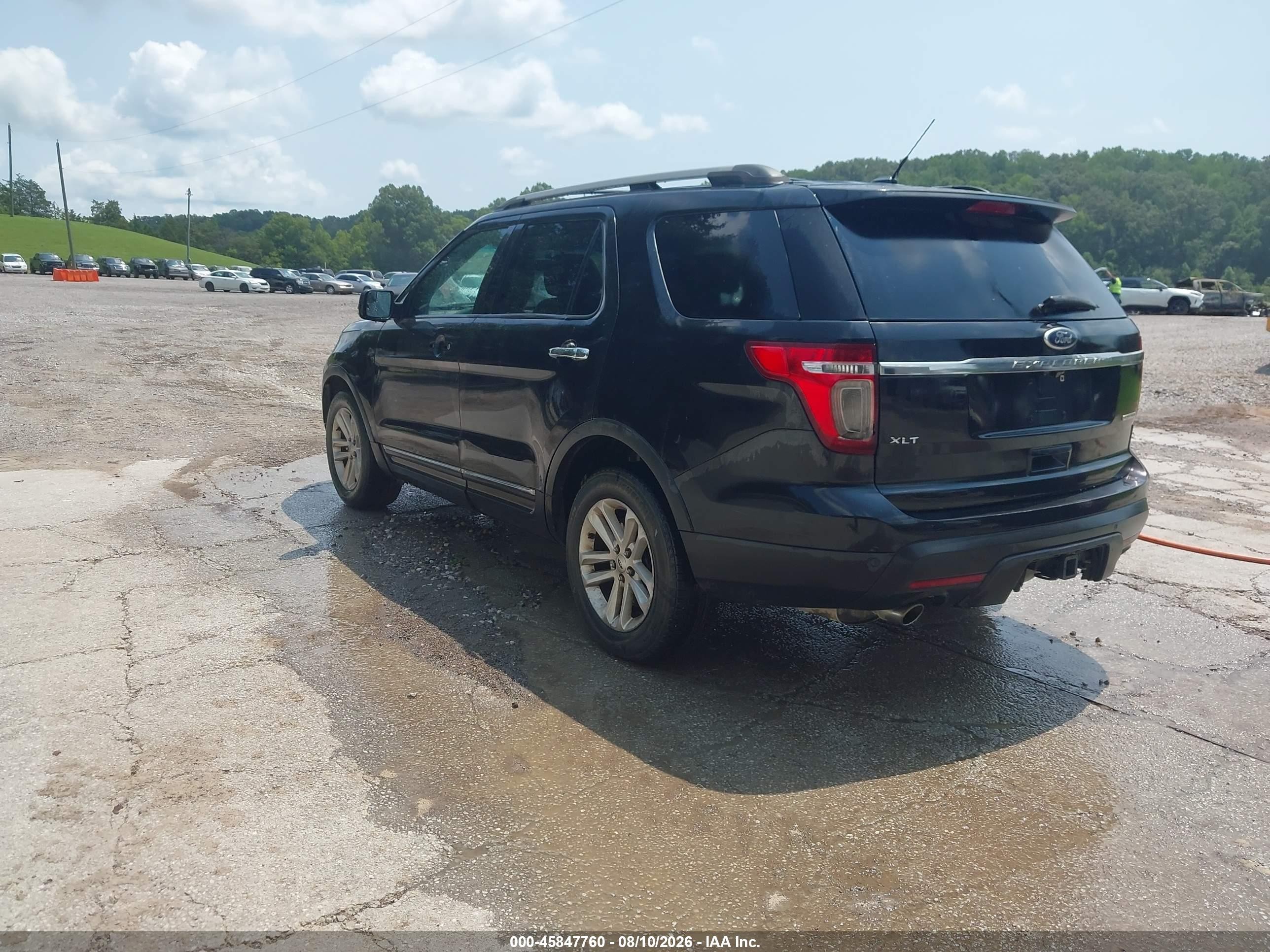 2015 Ford Explorer Xlt Черный vin: 1FM5K7D84FGA45947