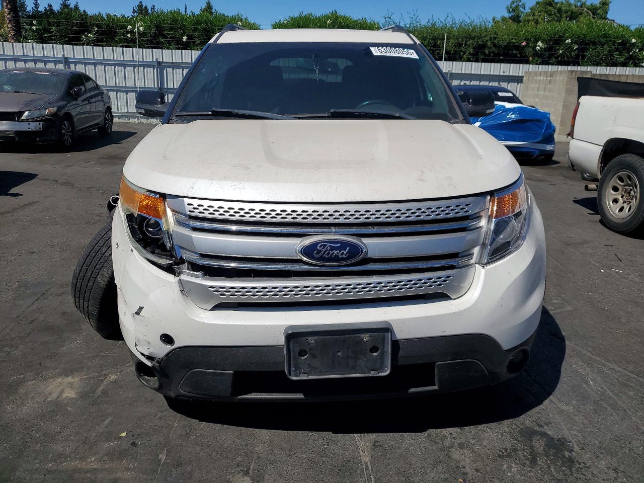 2015 Ford Explorer Xlt Белый vin: 1FM5K7D84FGA95618