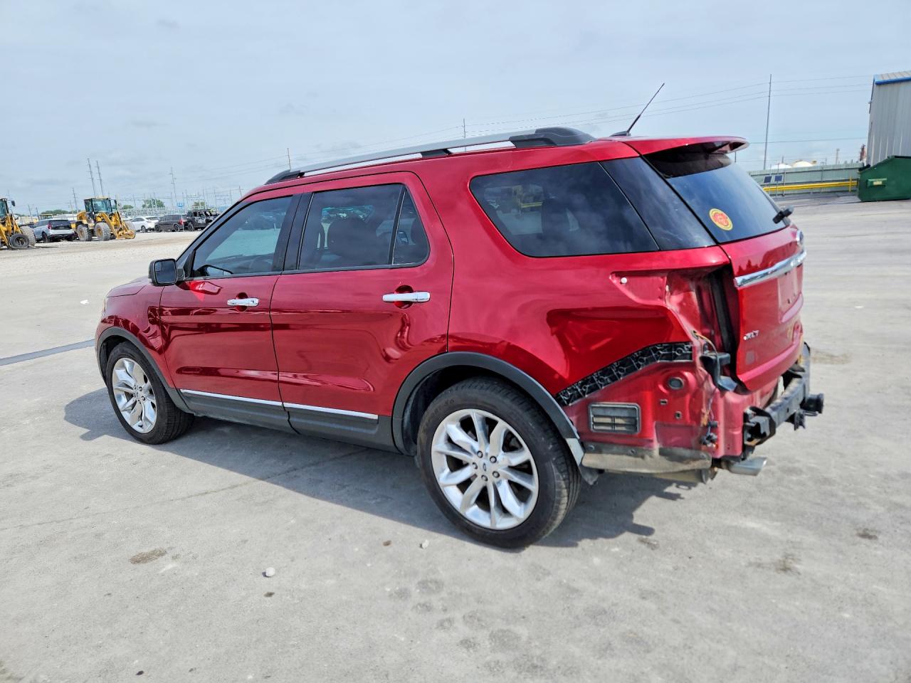 2015 Ford Explorer Xlt Красный vin: 1FM5K7D84FGA99796