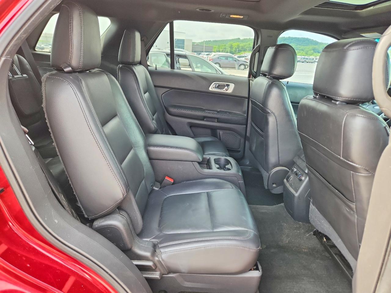 2015 Ford Explorer Xlt Красный vin: 1FM5K7D84FGA99796