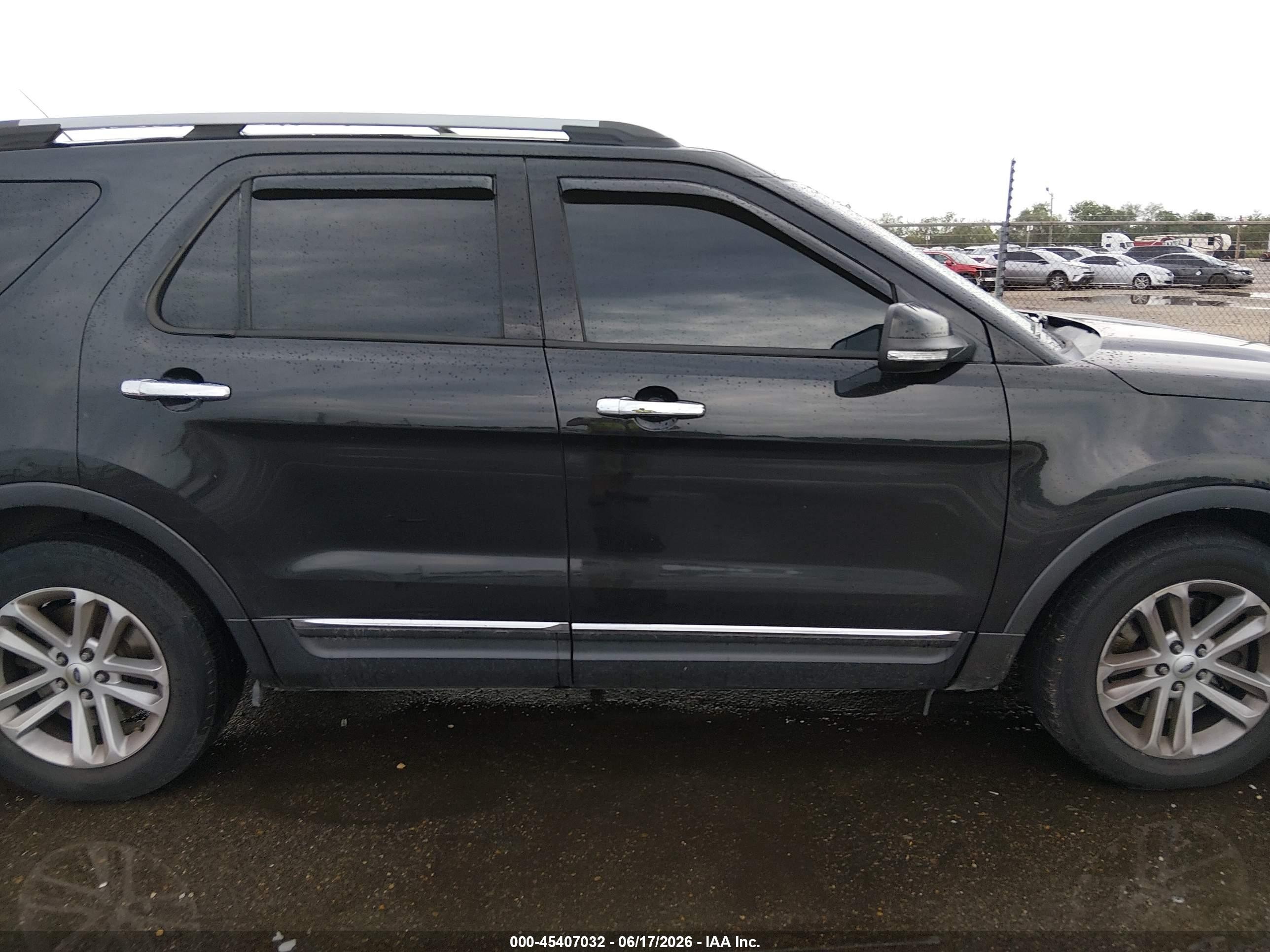 2015 Ford Explorer Xlt Black vin: 1FM5K7D84FGB56062