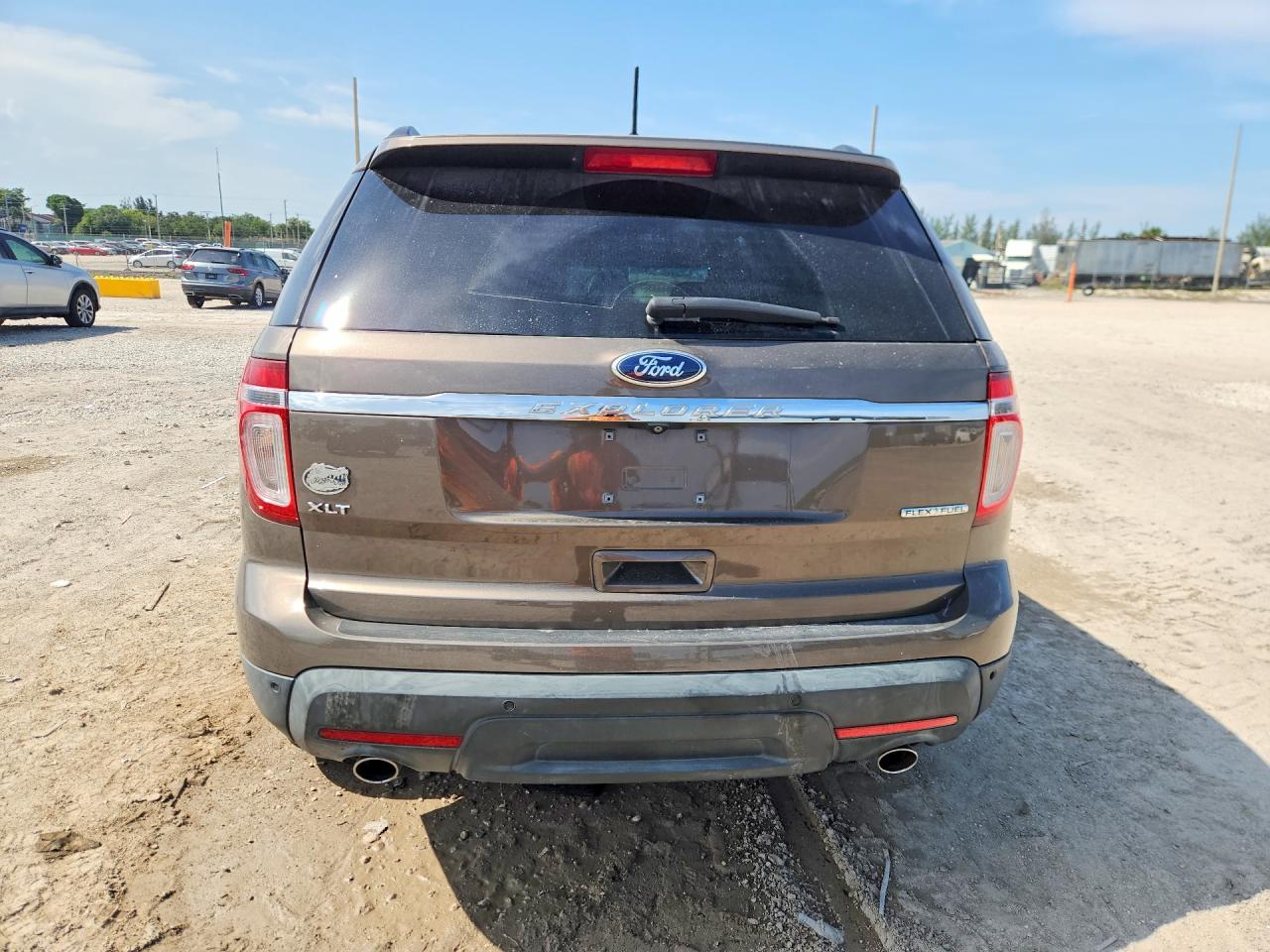 2015 Ford Explorer Xlt Коричневый vin: 1FM5K7D84FGB78997