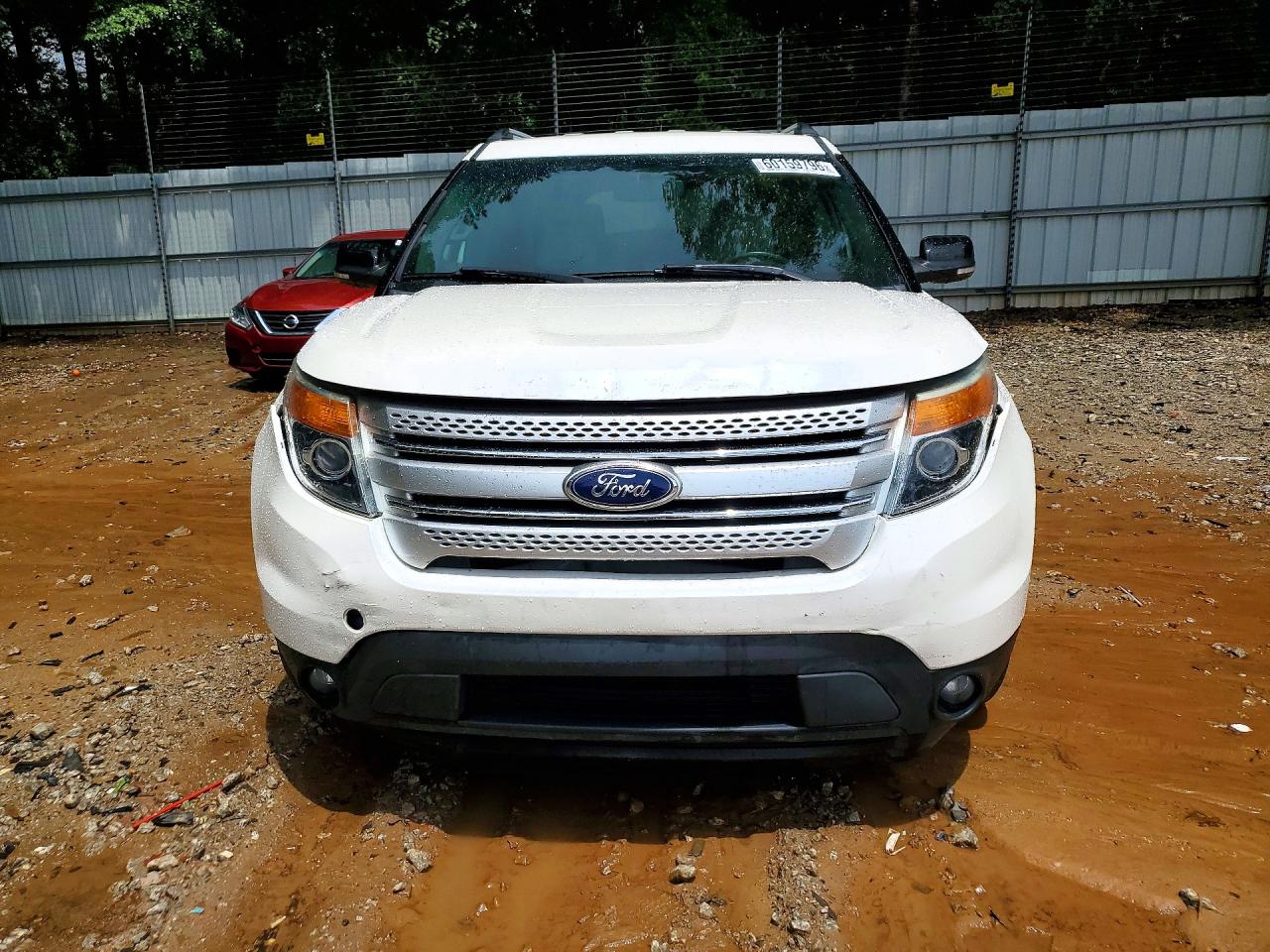 2015 Ford Explorer Xlt White vin: 1FM5K7D84FGC02599