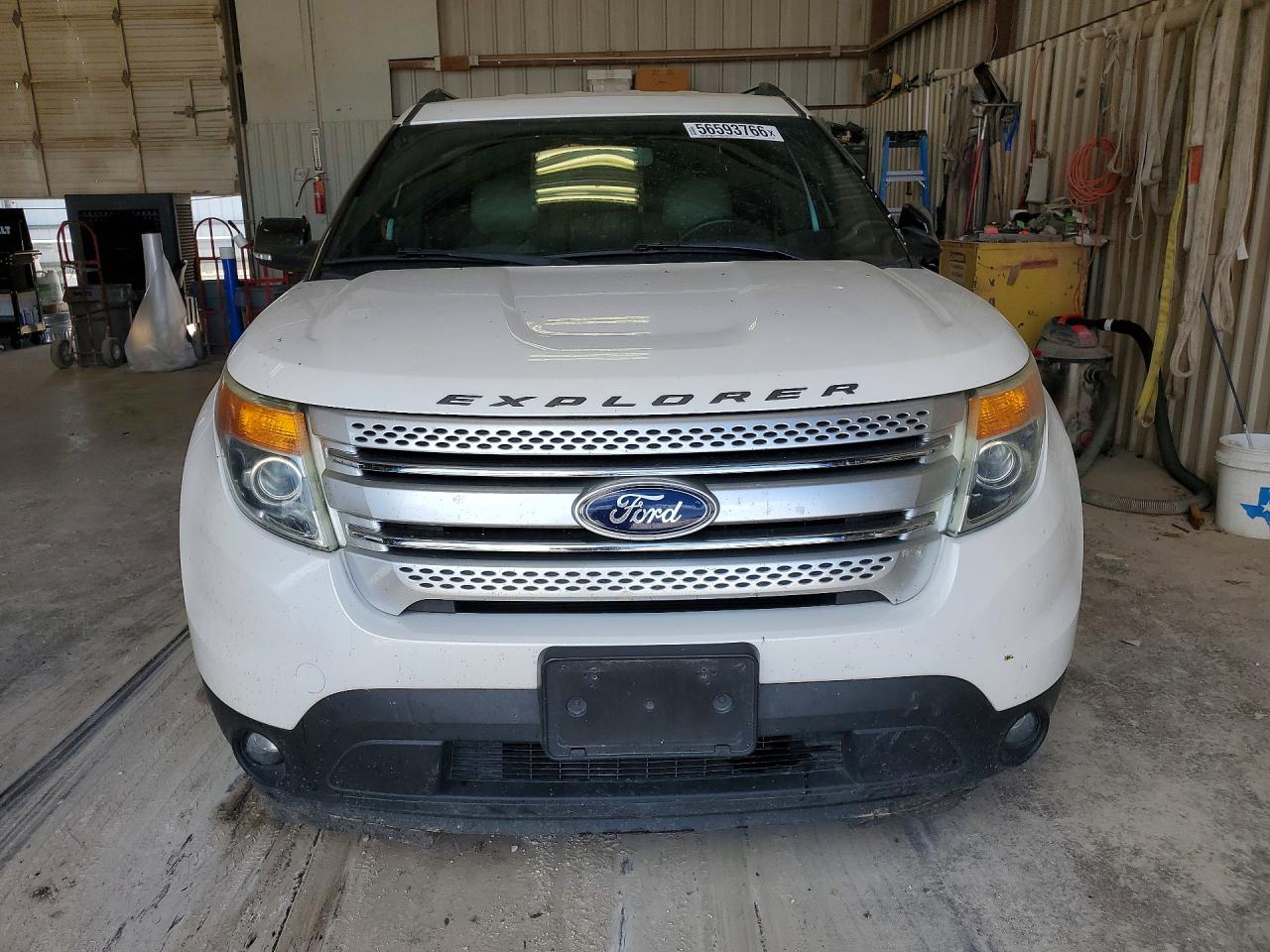 2015 Ford Explorer Xlt White vin: 1FM5K7D84FGC15367