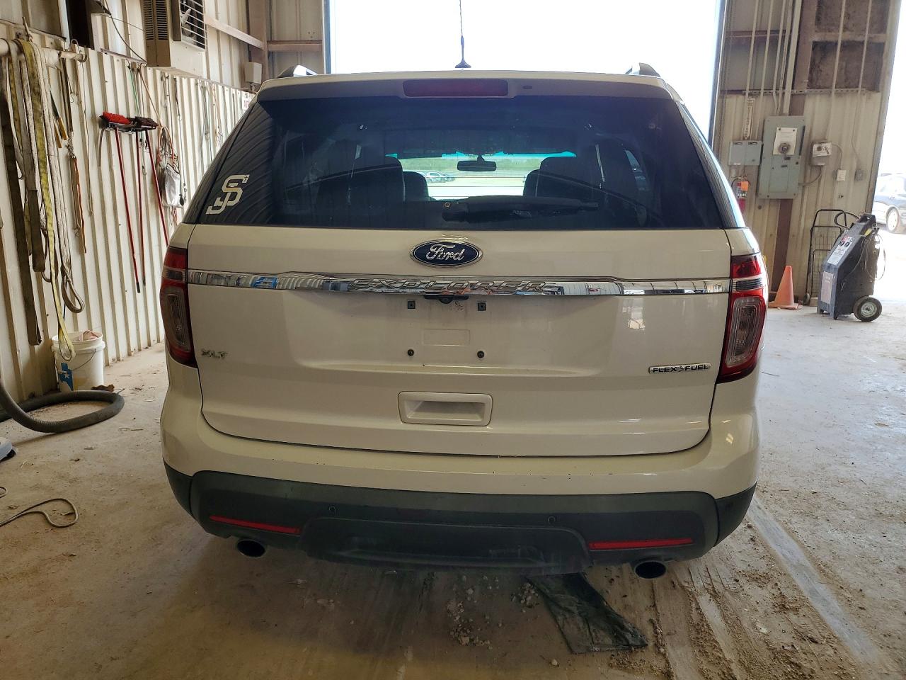 2015 Ford Explorer Xlt White vin: 1FM5K7D84FGC15367