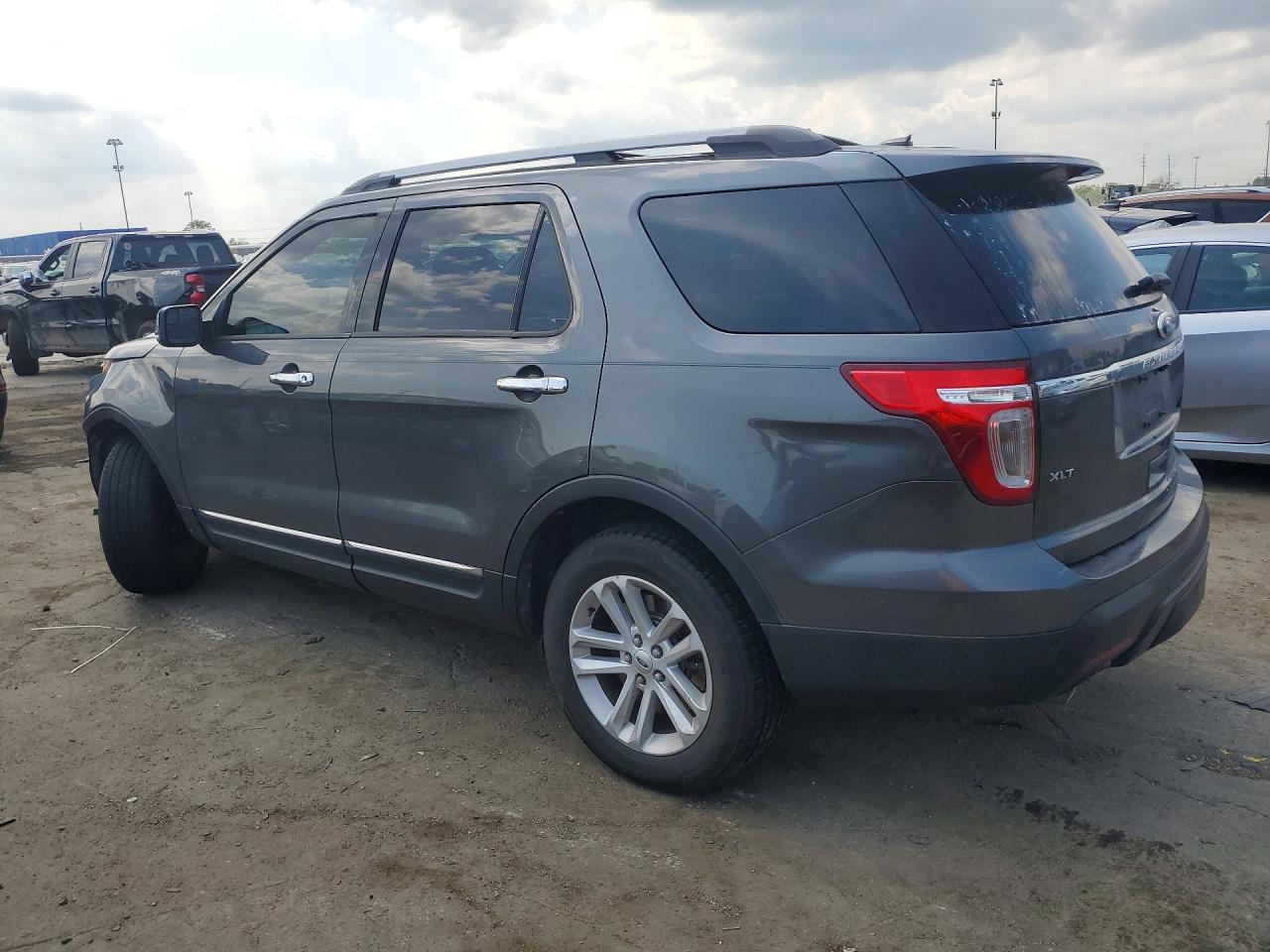 2015 Ford Explorer Xlt Gray vin: 1FM5K7D84FGC60230