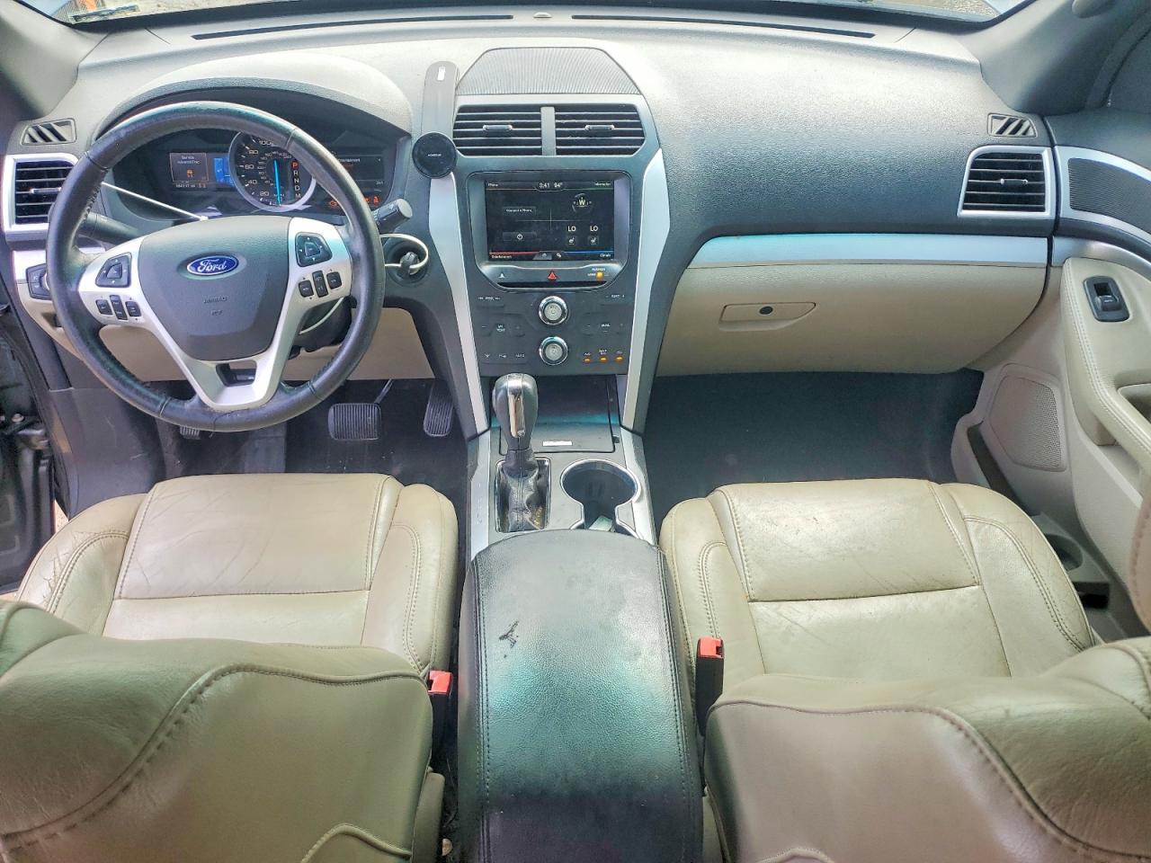2015 Ford Explorer Xlt Gray vin: 1FM5K7D84FGC60230