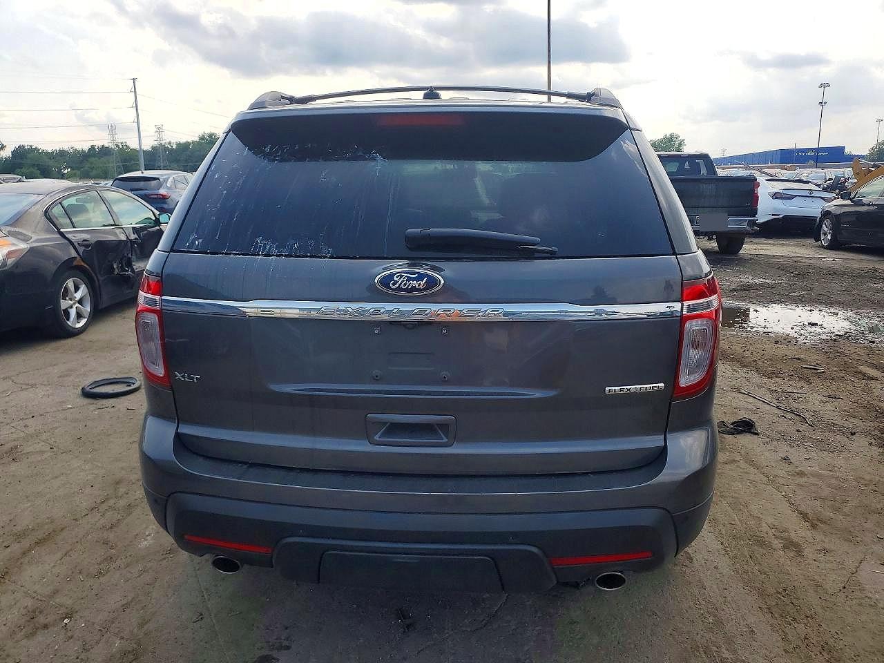 2015 Ford Explorer Xlt Gray vin: 1FM5K7D84FGC60230