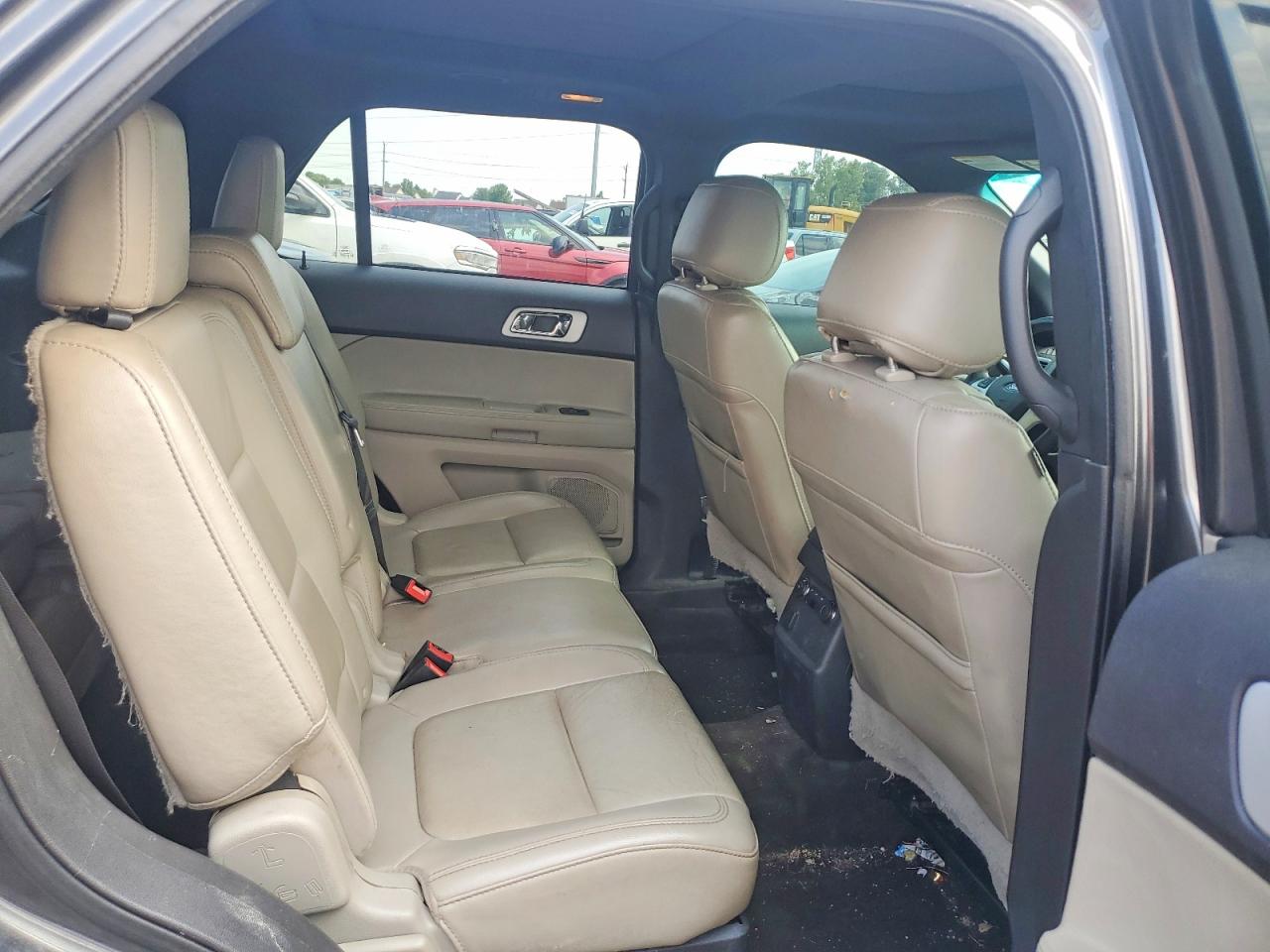 2015 Ford Explorer Xlt Gray vin: 1FM5K7D84FGC60230