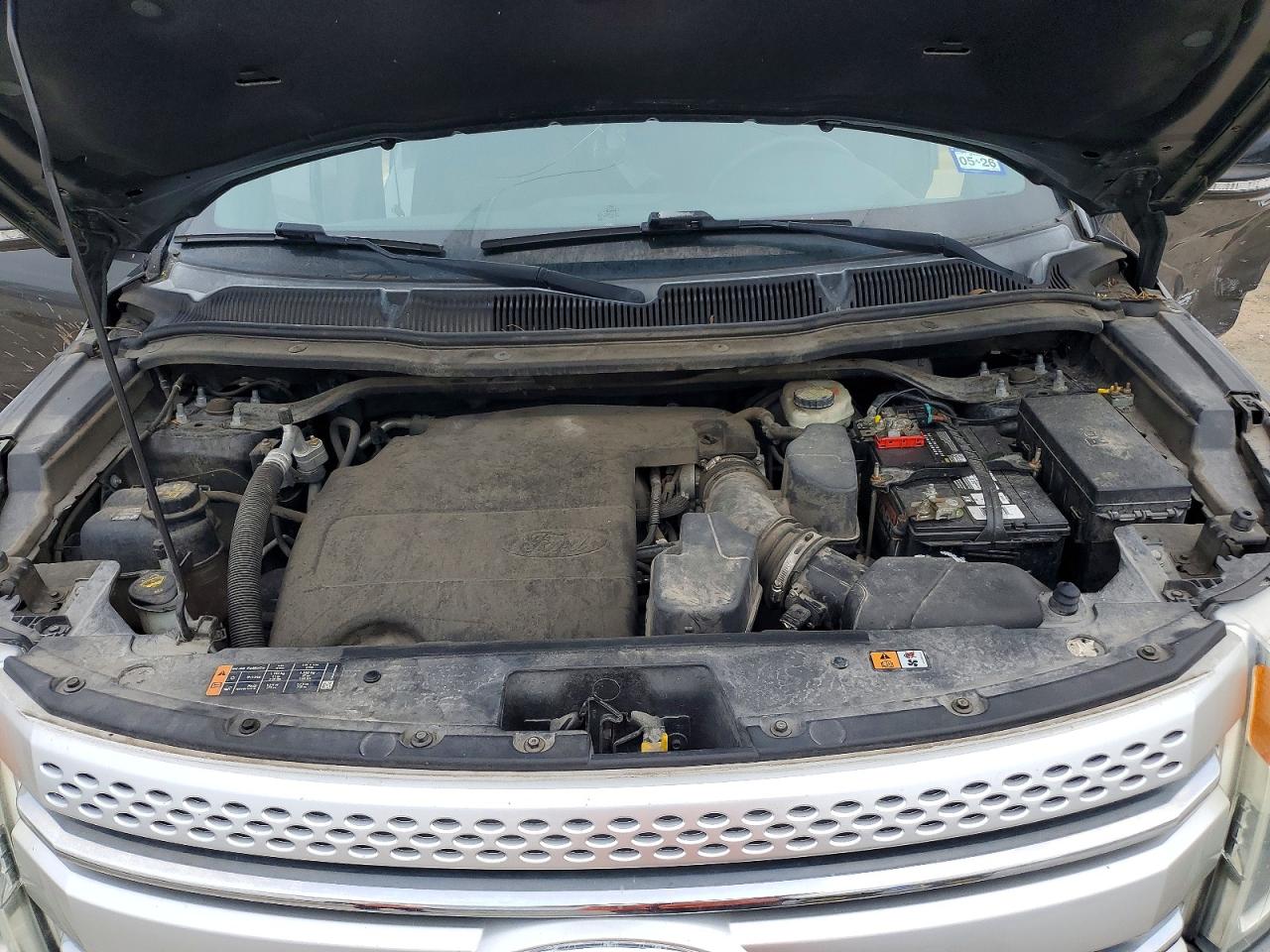 2015 Ford Explorer Xlt Серый vin: 1FM5K7D84FGC62544