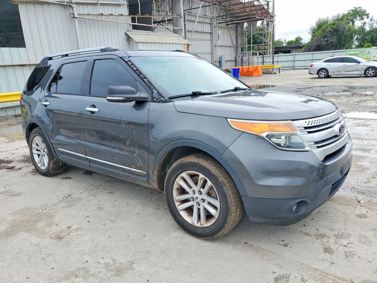 2015 Ford Explorer Xlt Серый vin: 1FM5K7D84FGC62544