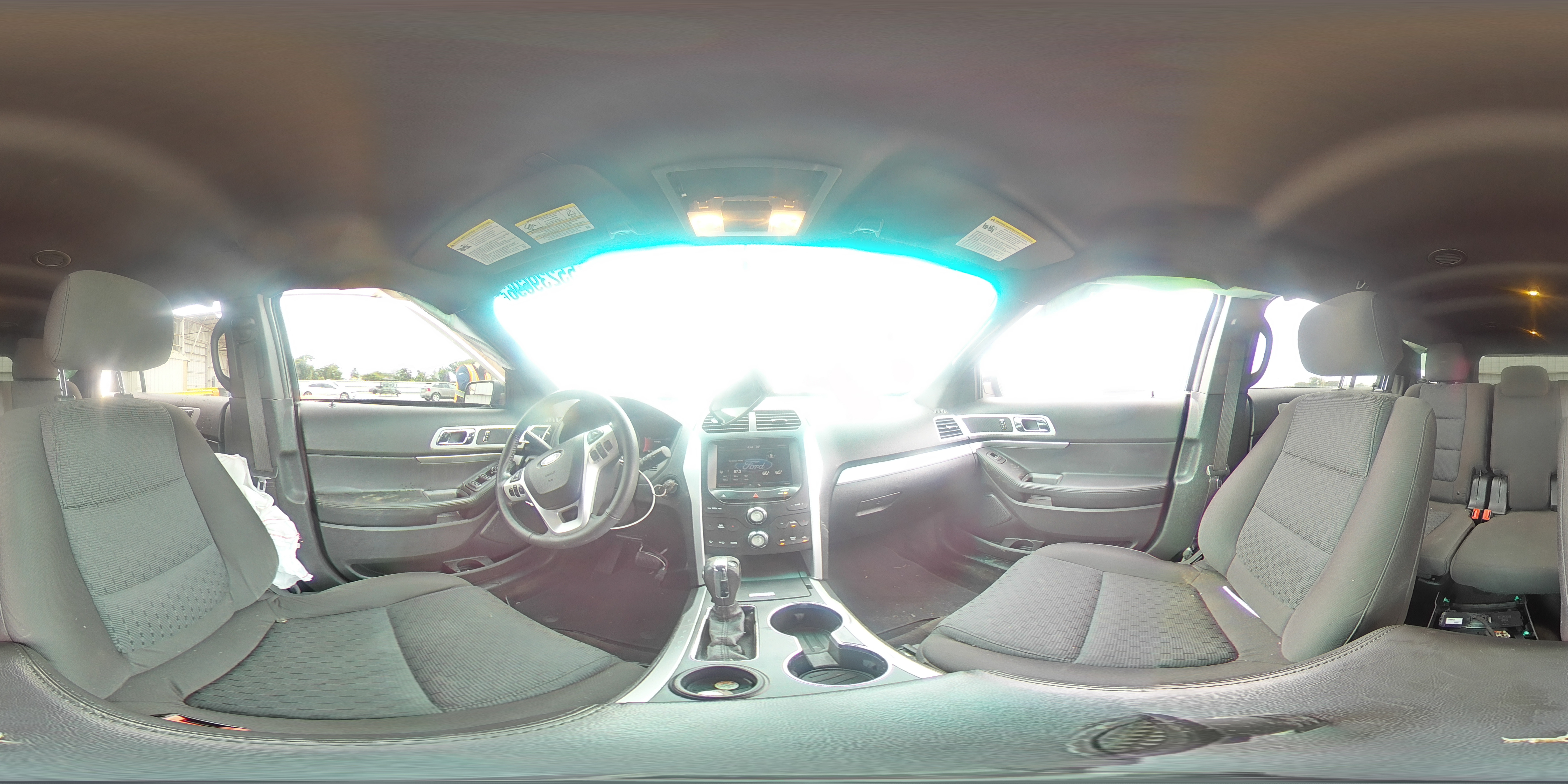 2015 Ford Explorer Xlt Серый vin: 1FM5K7D84FGC62544