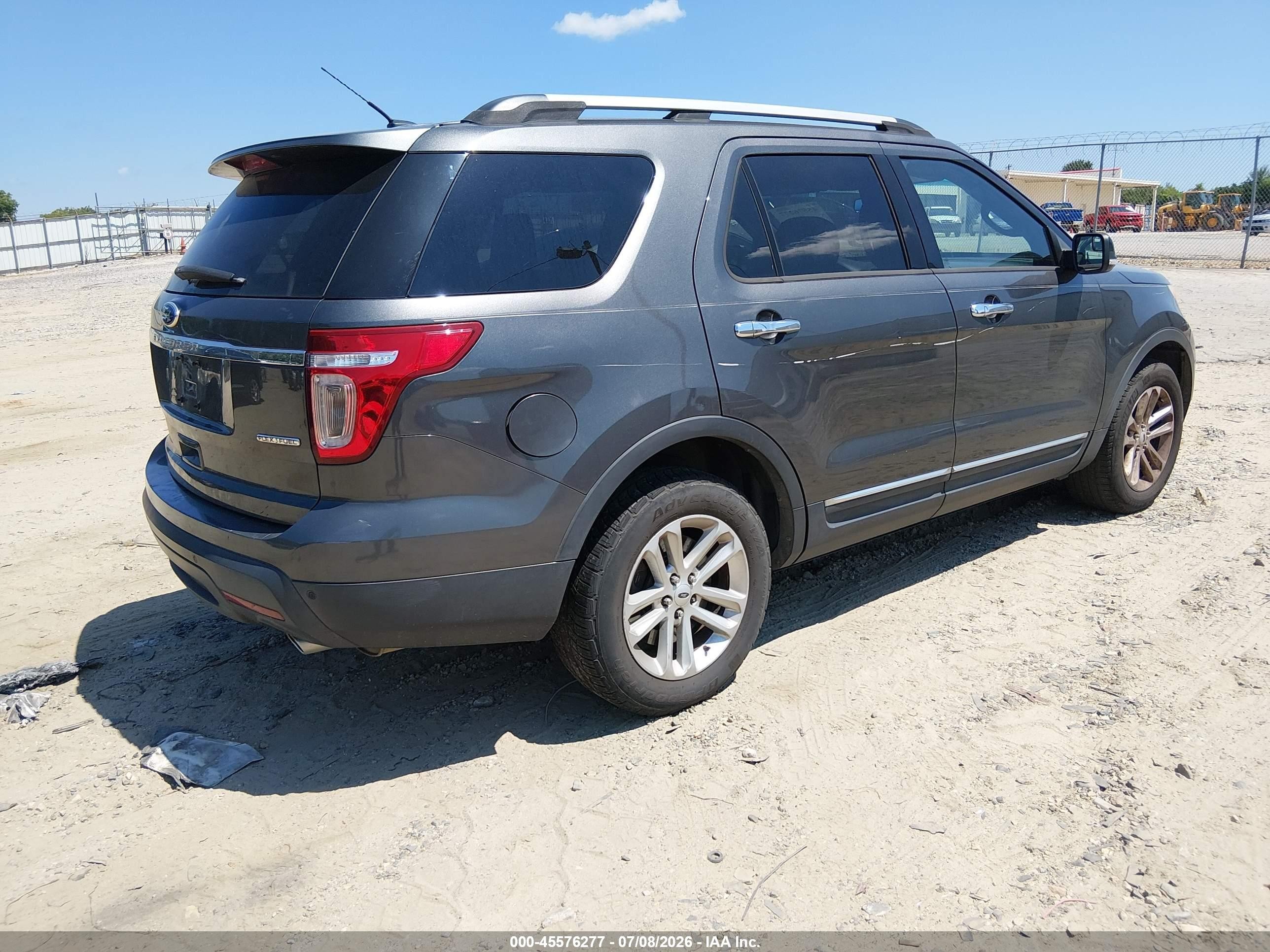 2015 Ford Explorer Xlt Gray vin: 1FM5K7D84FGC69106