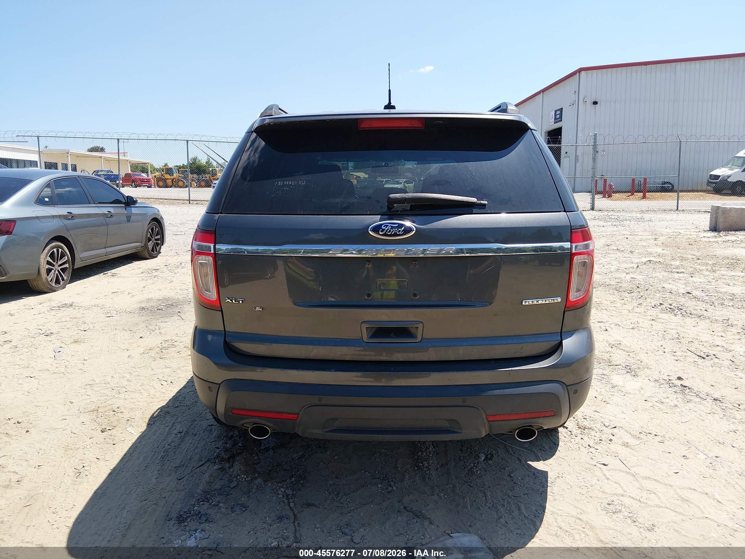 2015 Ford Explorer Xlt Gray vin: 1FM5K7D84FGC69106