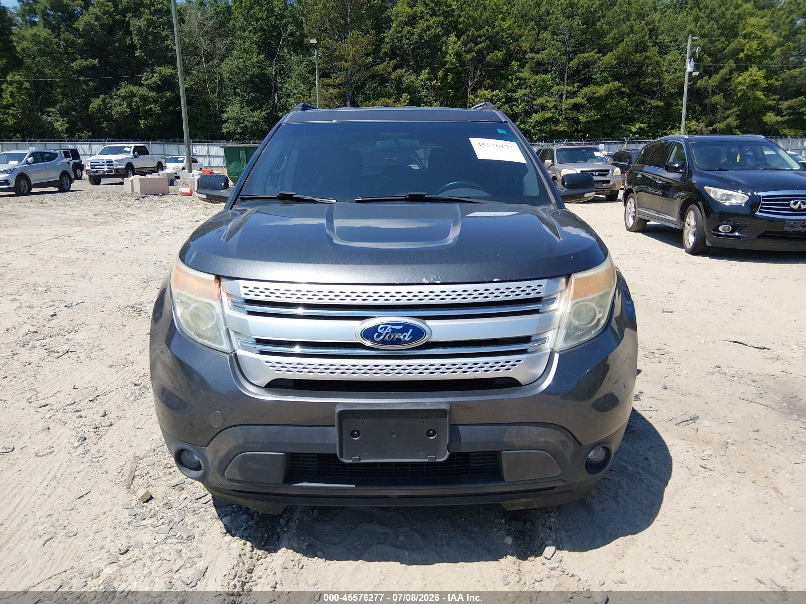 2015 Ford Explorer Xlt Gray vin: 1FM5K7D84FGC69106