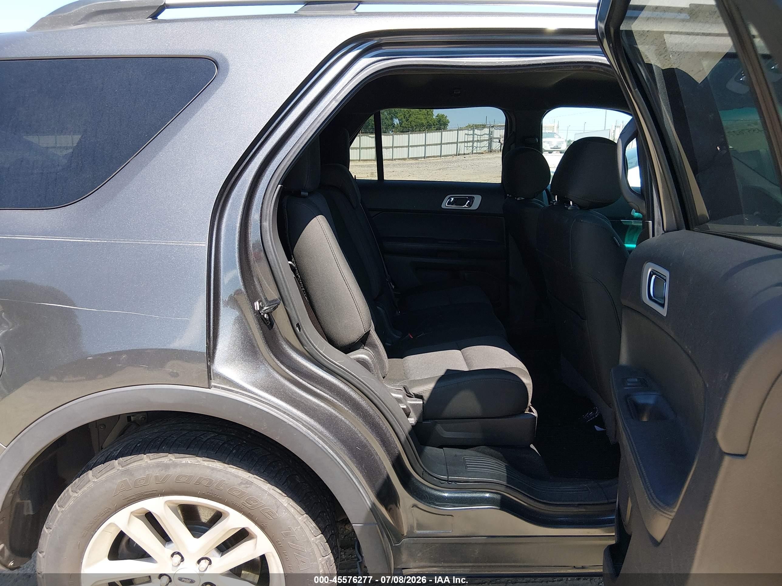 2015 Ford Explorer Xlt Gray vin: 1FM5K7D84FGC69106