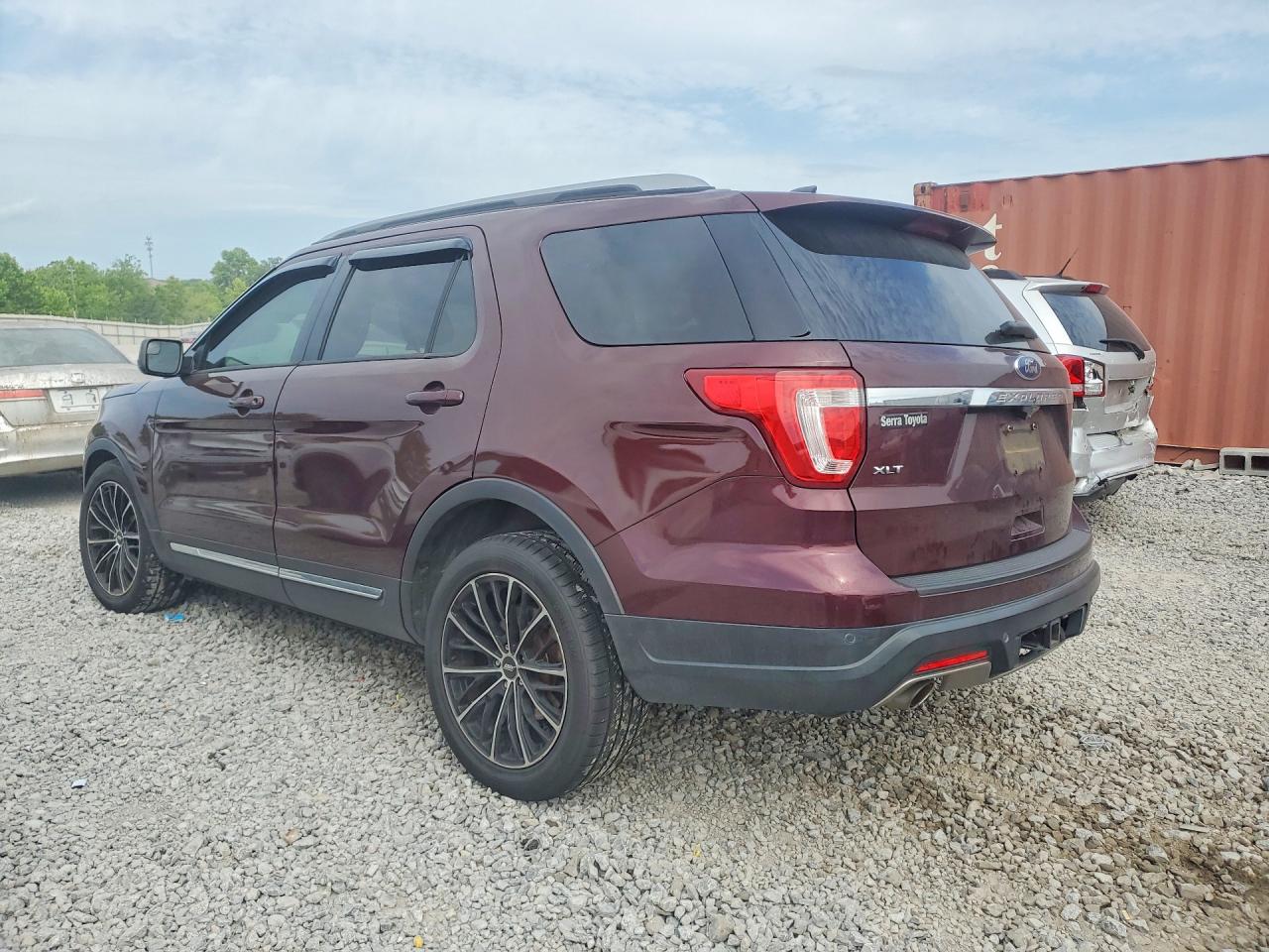 2018 Ford Explorer Xlt Brown vin: 1FM5K7D84JGA23469