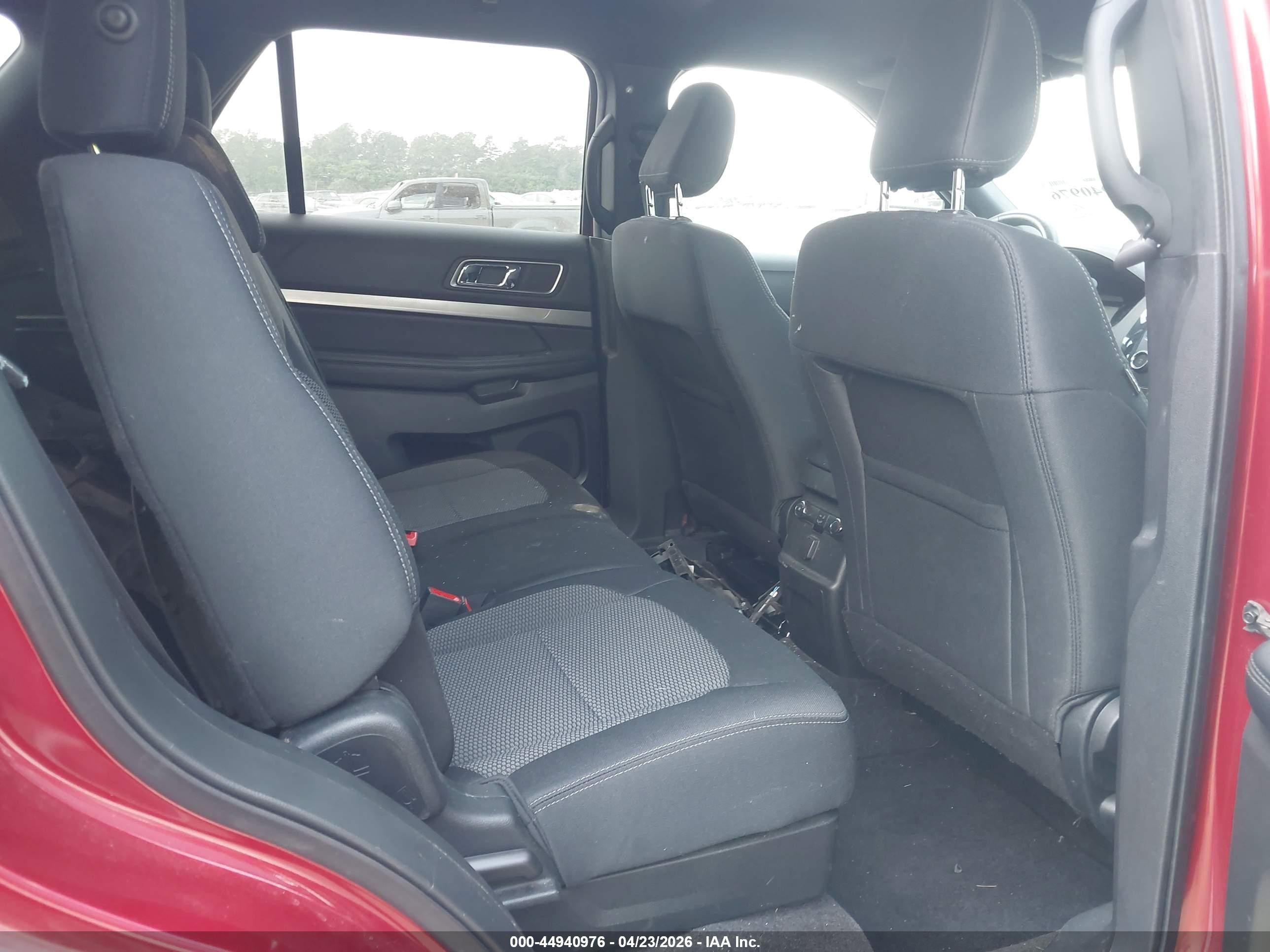 2018 Ford Explorer Xlt Red vin: 1FM5K7D84JGC02739