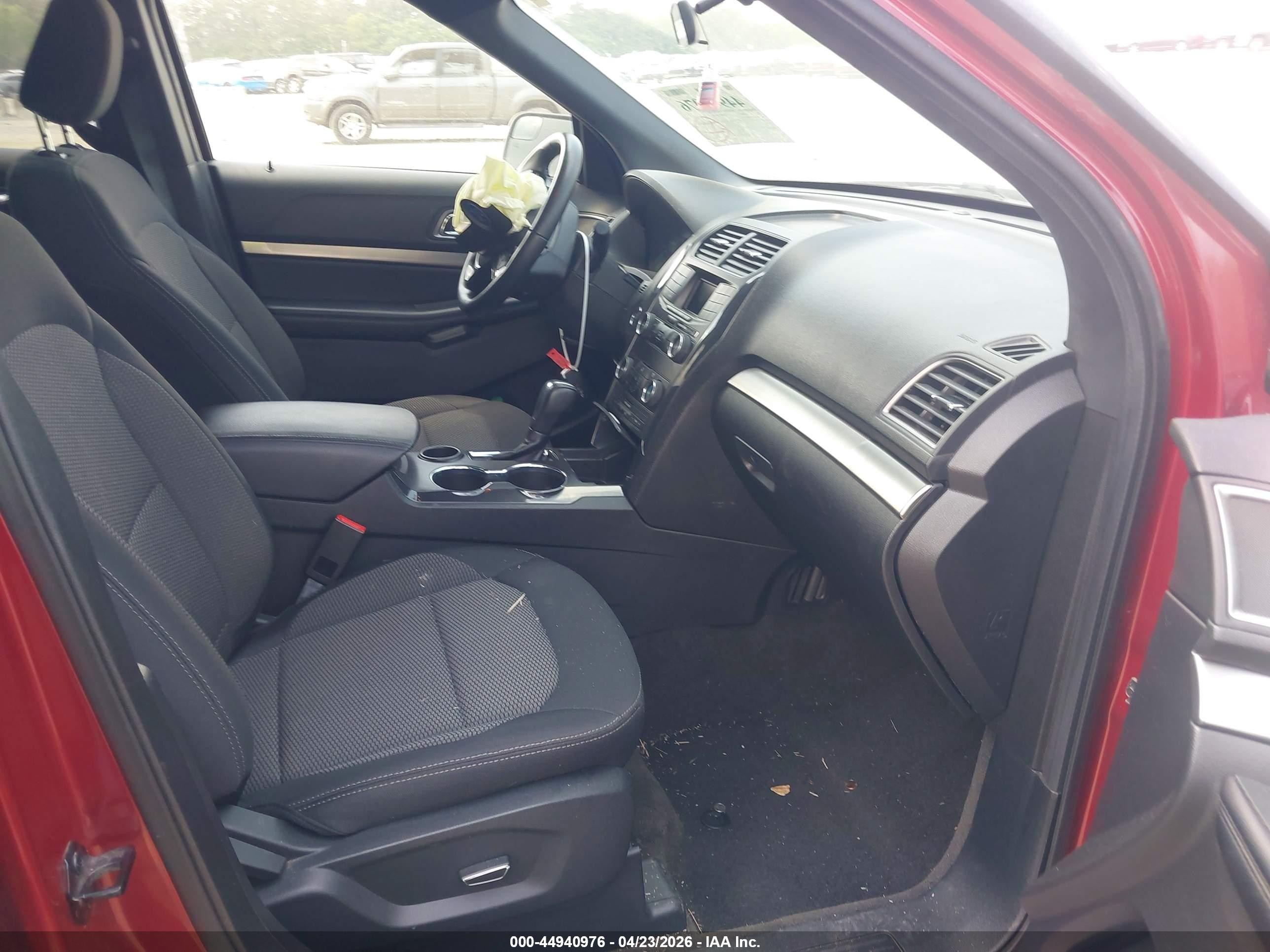 2018 Ford Explorer Xlt Red vin: 1FM5K7D84JGC02739