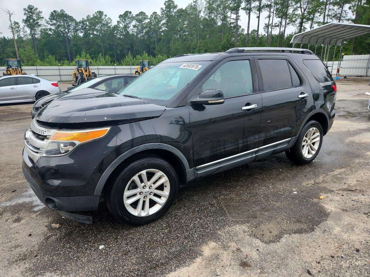 2013 Ford Explorer Xlt Black vin: 1FM5K7D85DGA02263