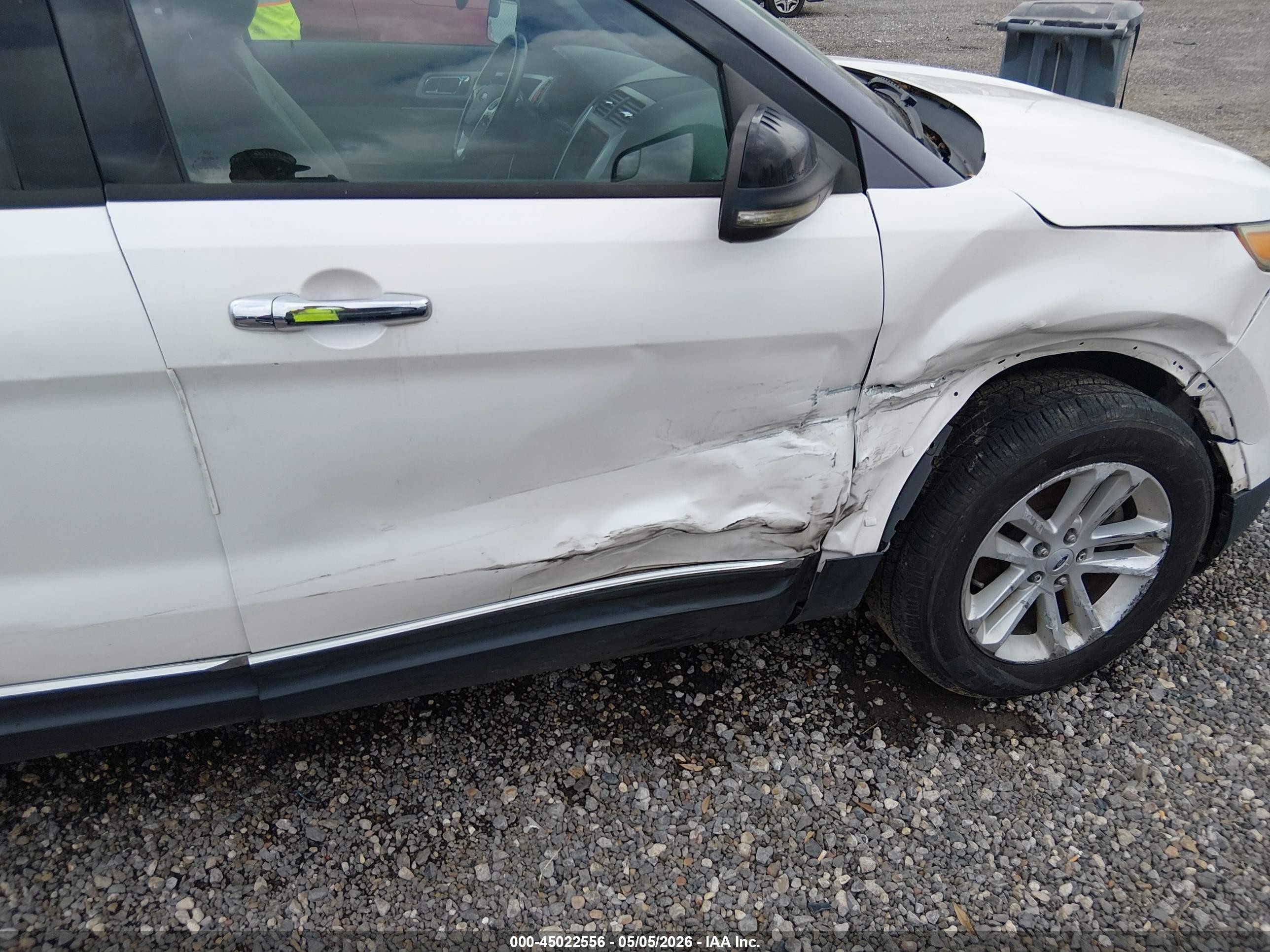 2013 Ford Explorer Xlt Белый vin: 1FM5K7D85DGA16521