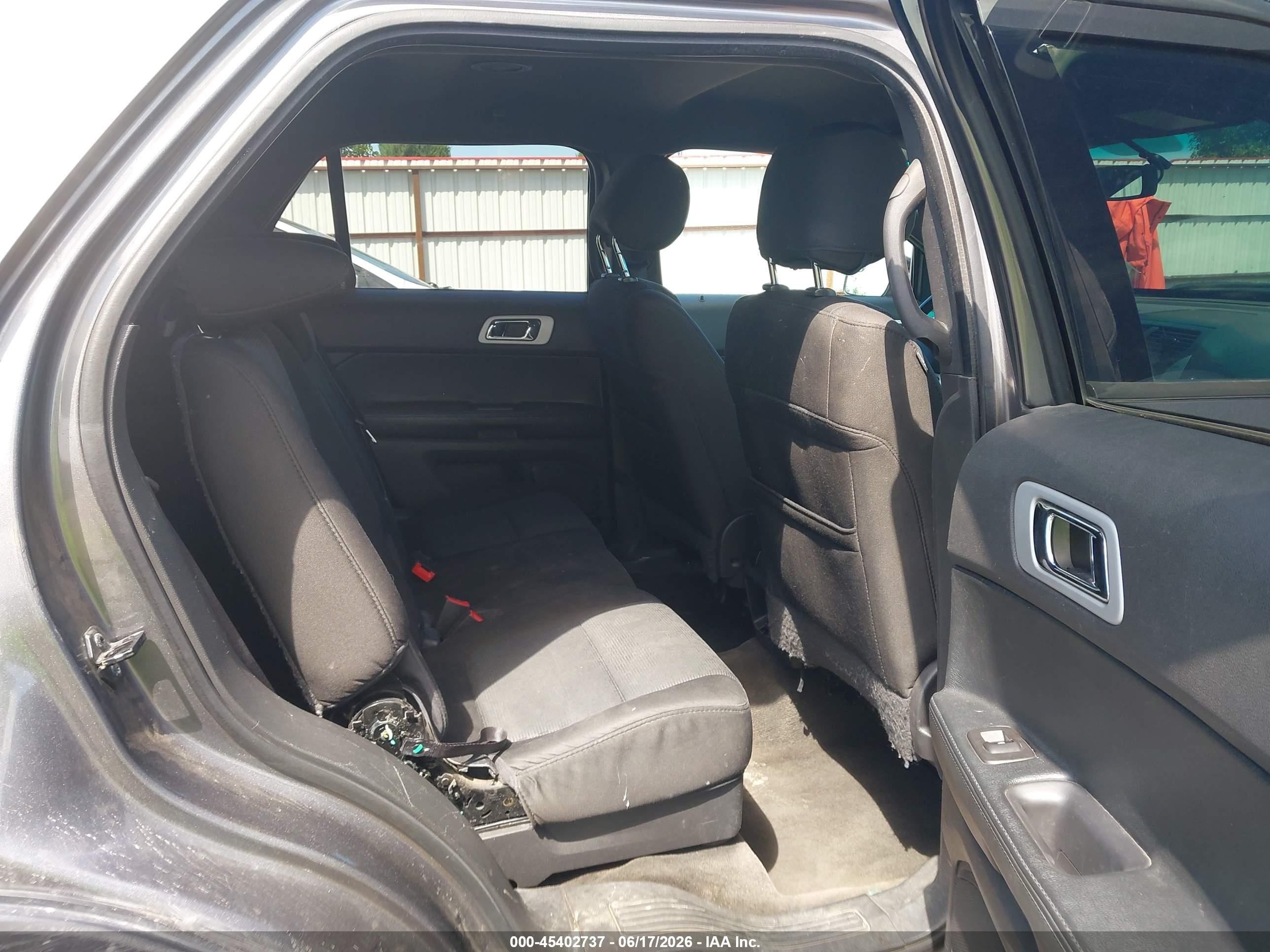 2013 Ford Explorer Xlt Gray vin: 1FM5K7D85DGA51317